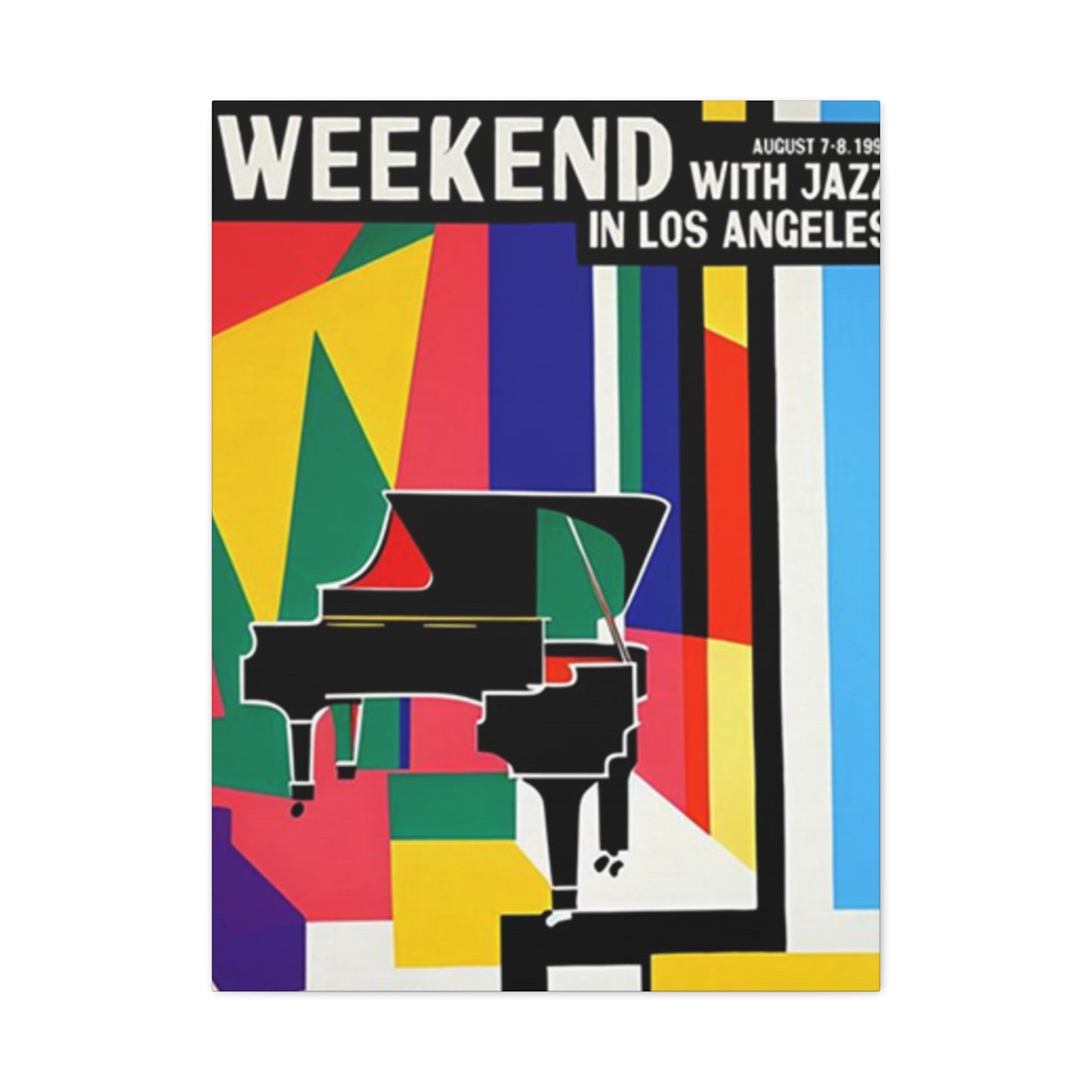 Weekend With Jazz In Los Angeles Wall Art & Canvas Prints