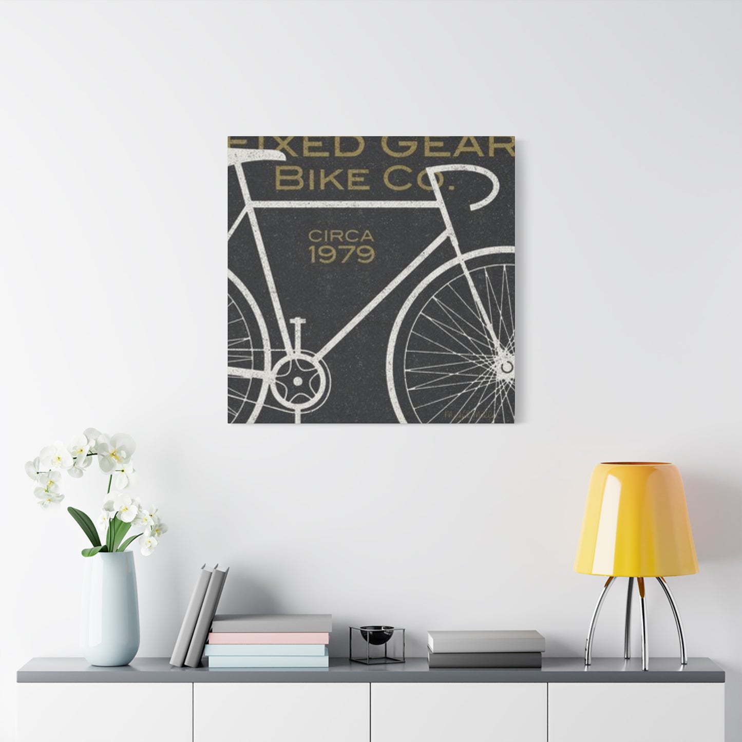 Fixed Gear Bike Co Poster Wall Art & Canvas Prints