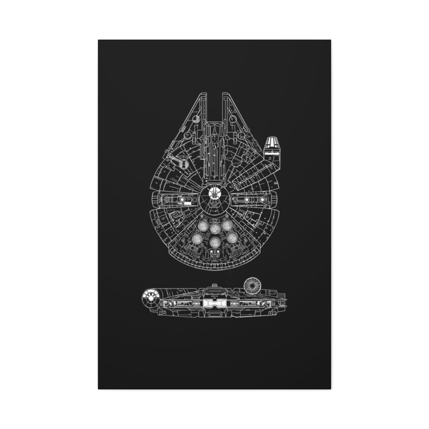 Star Wars Spaceship Wall Art & Canvas Prints
