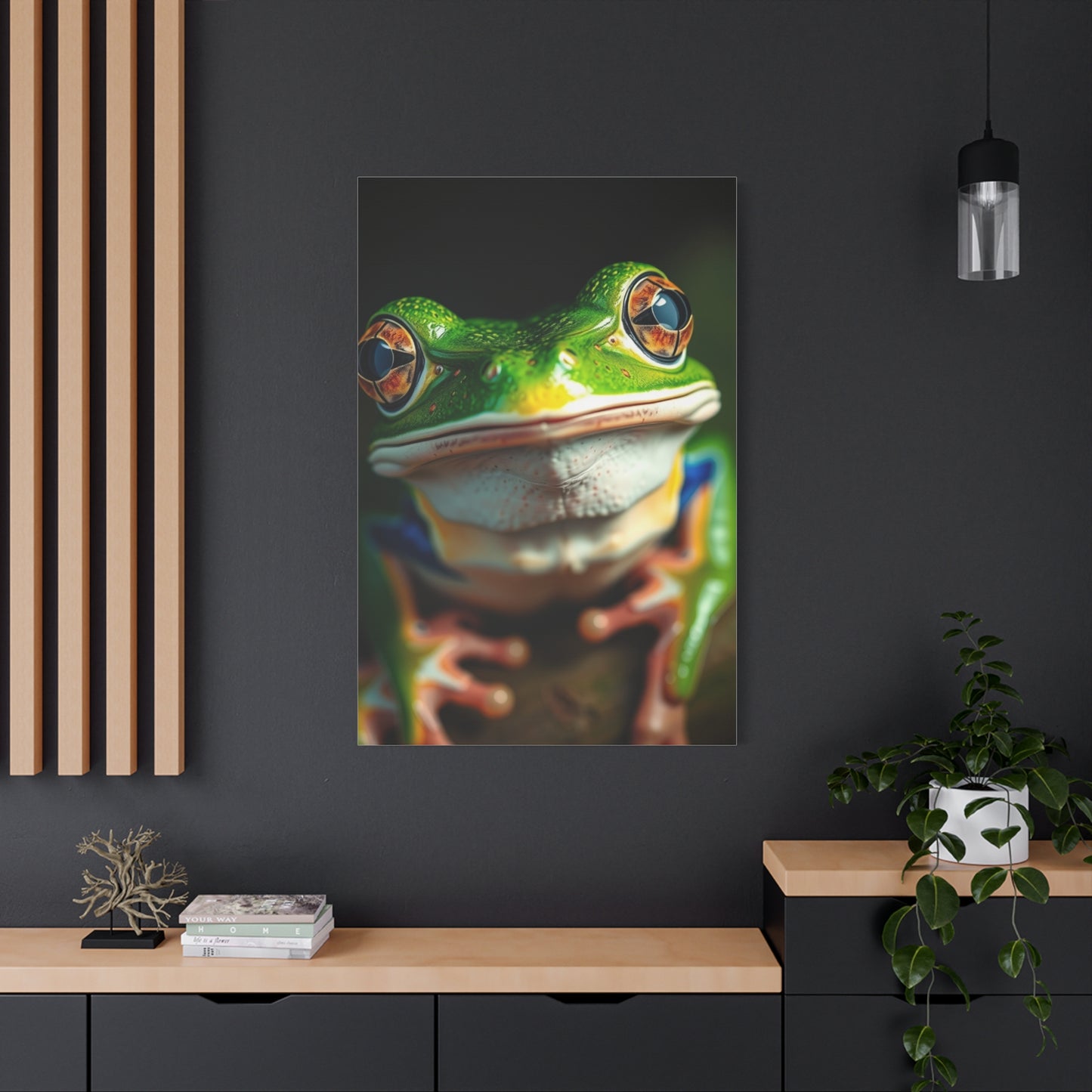 Frog Art Luxury Canvas Wall Art & Canvas Print