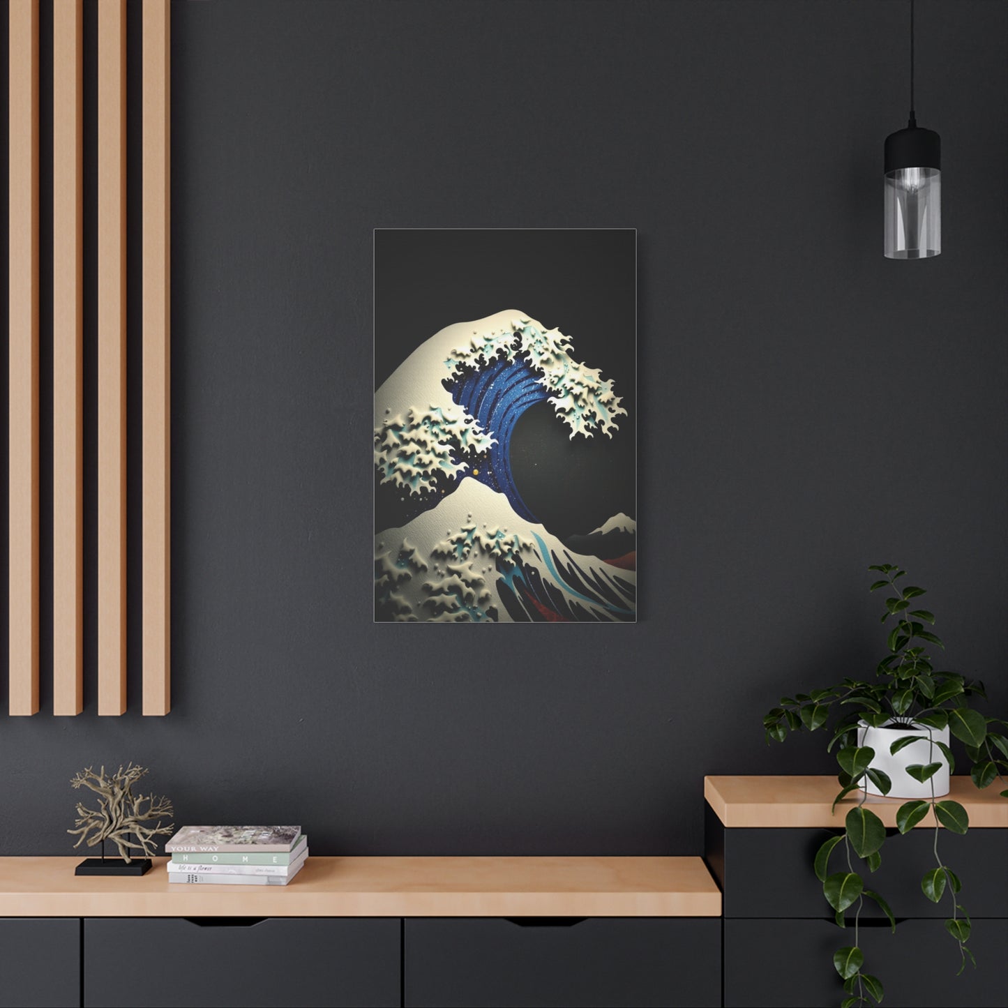 Hokusais Tranquil Waterscape Wall Art & Canvas Print