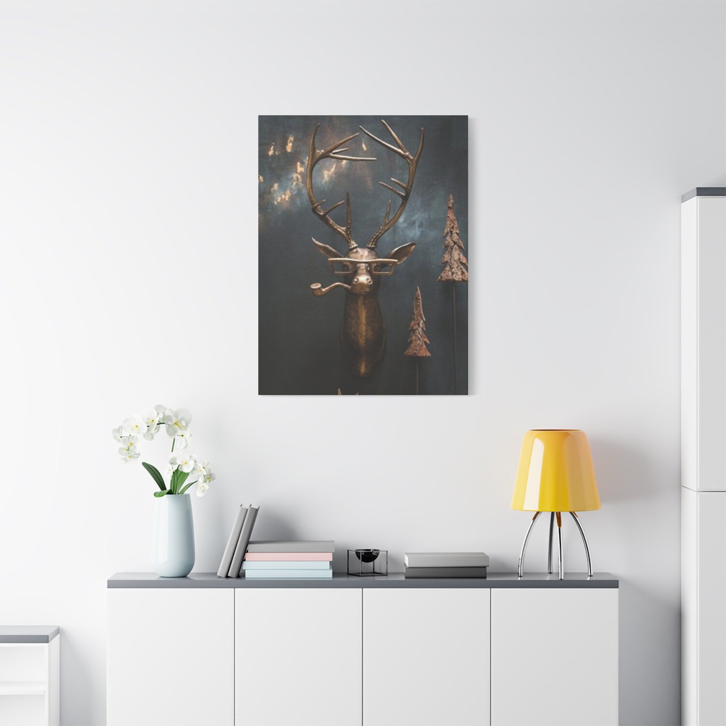 Cool Savage Reindeer Wall Art & Canvas Prints