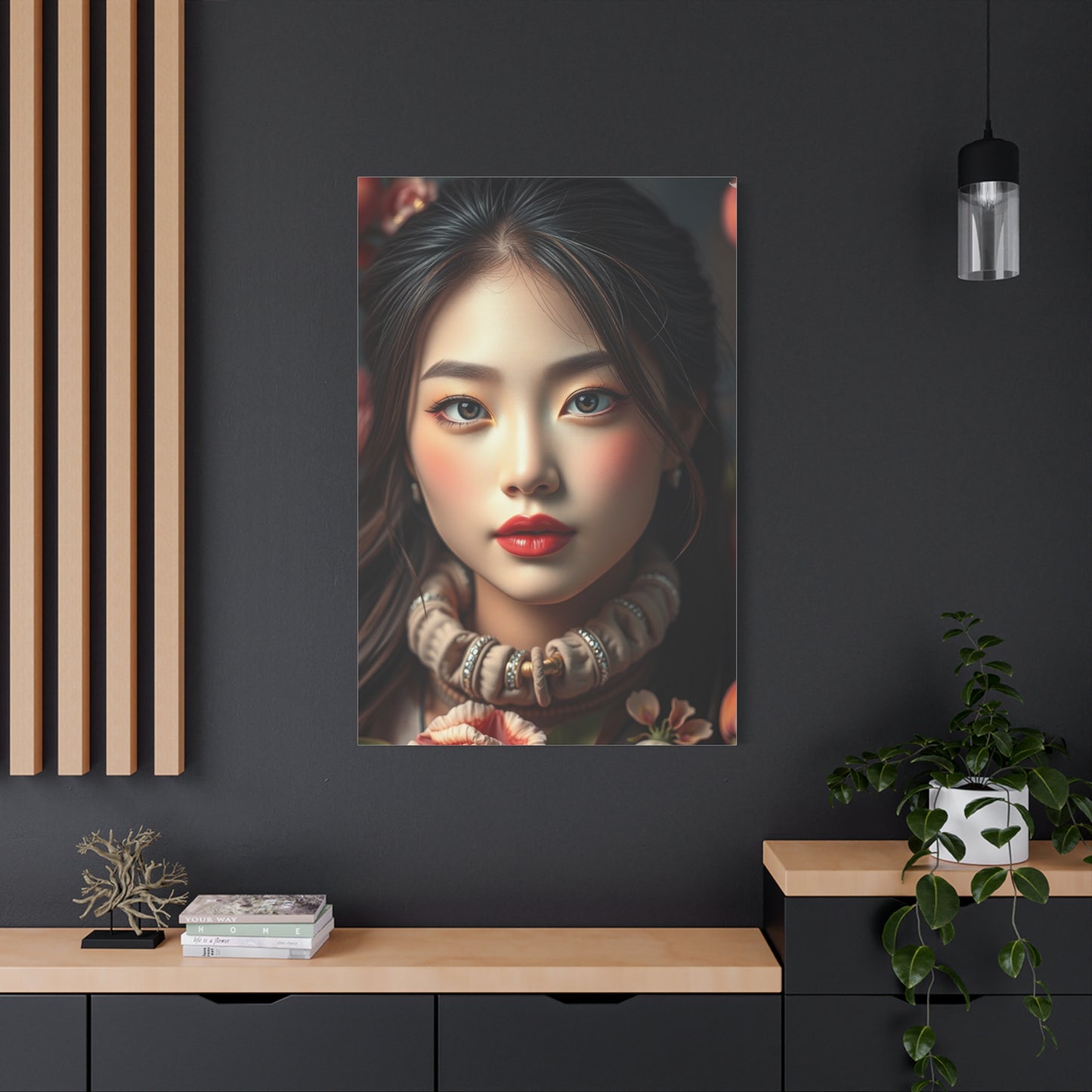 Peach Art Supreme Canvas Wall Art & Canvas Print