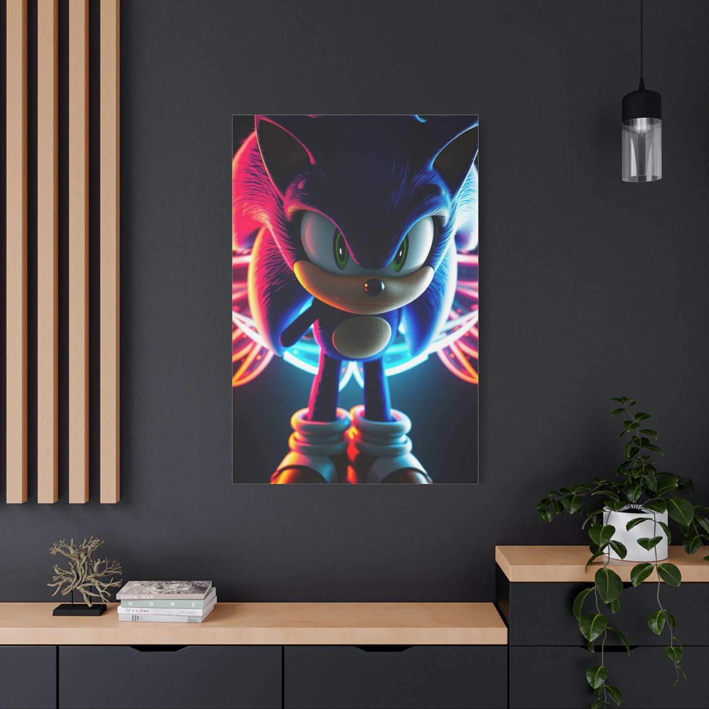 Elite Sonic the Hedgehog Art Vision Wall Art & Canvas Print