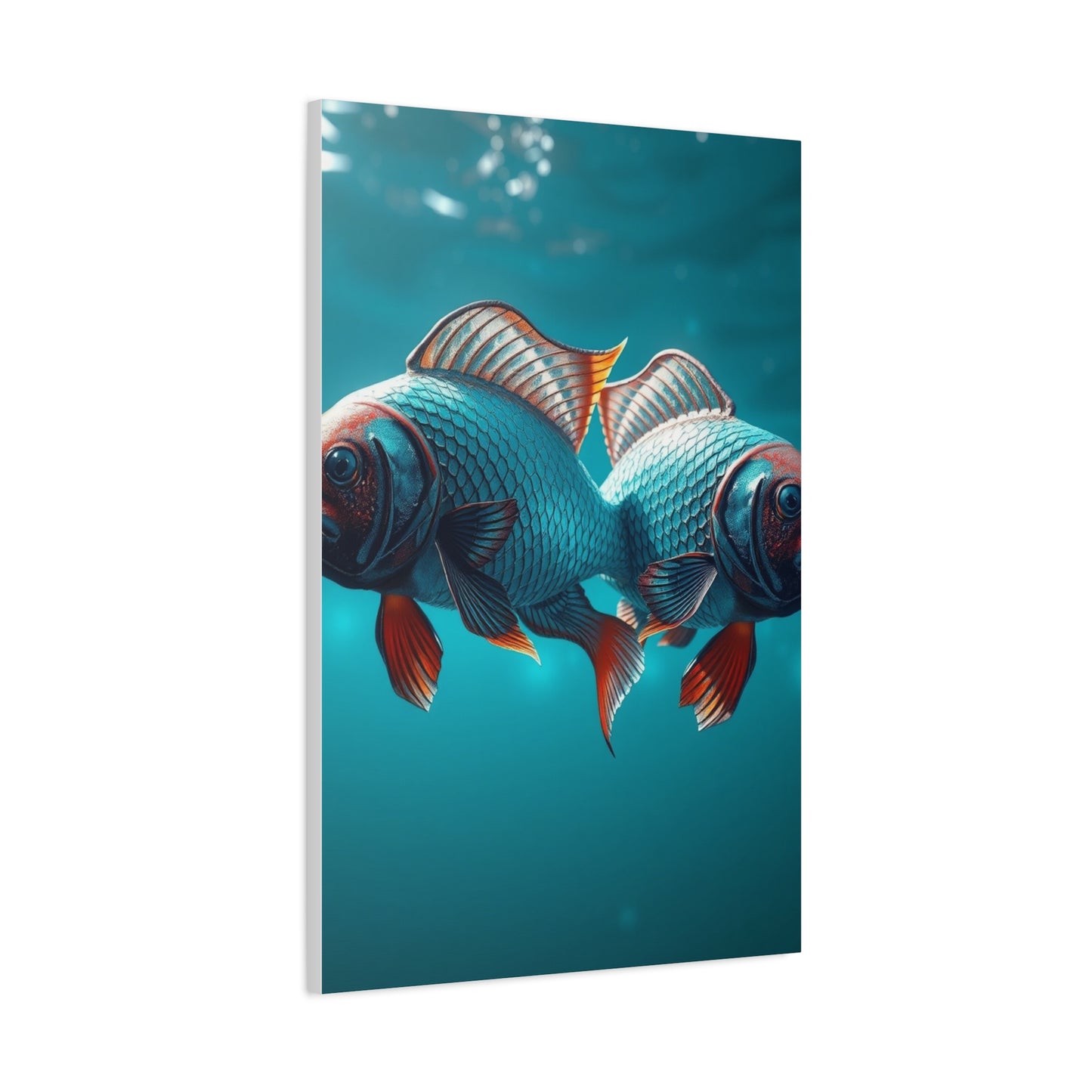 Mystical Pisces Serenade wall art & canvas print