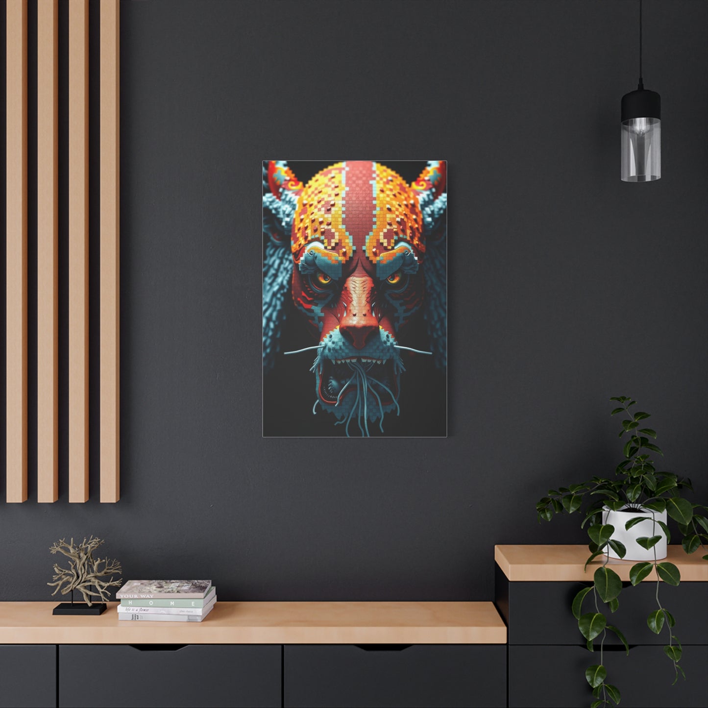 Geometric Grandeur Canvas Wall Art & Canvas Print