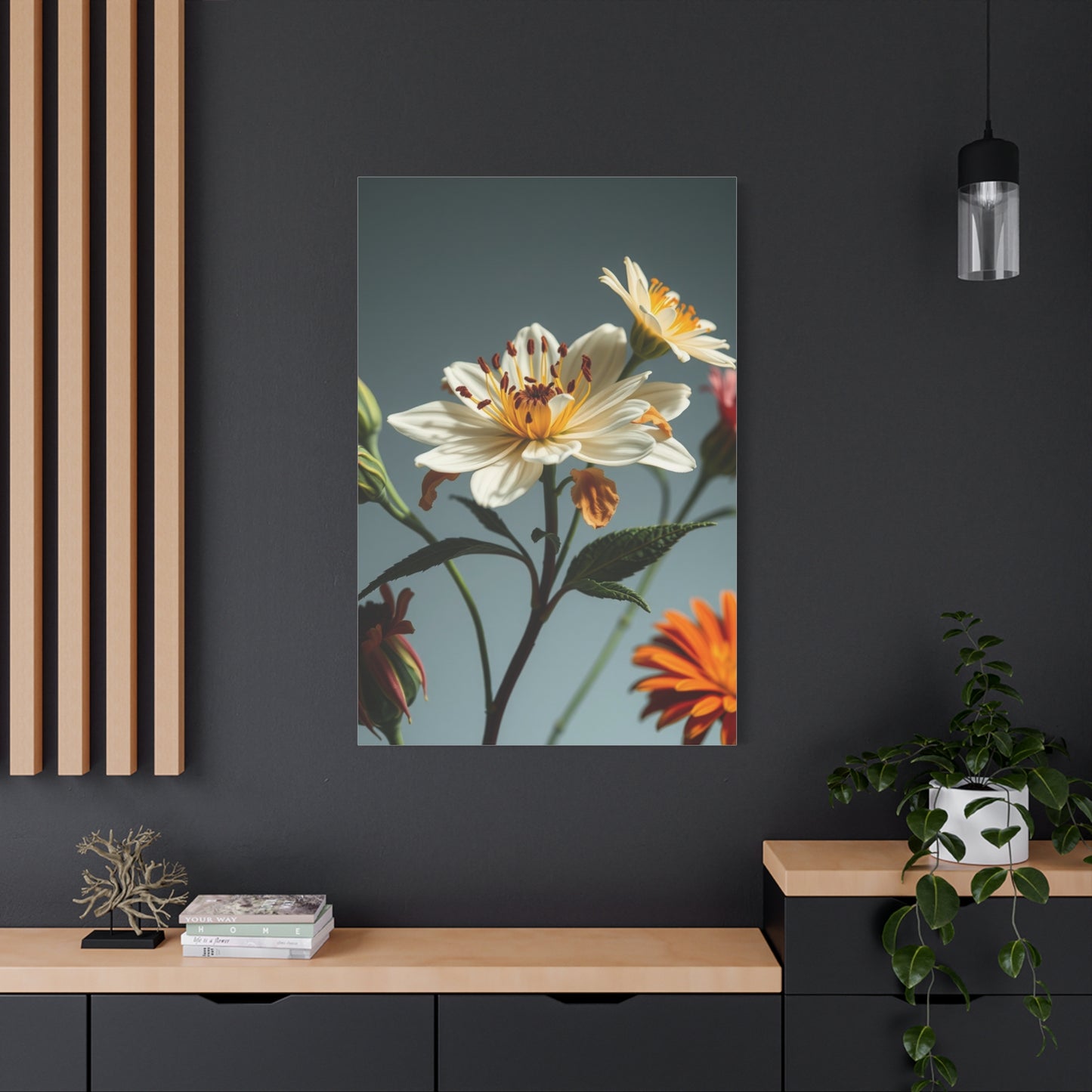 Blossom Splendor Canvas Wall Art & Canvas Print