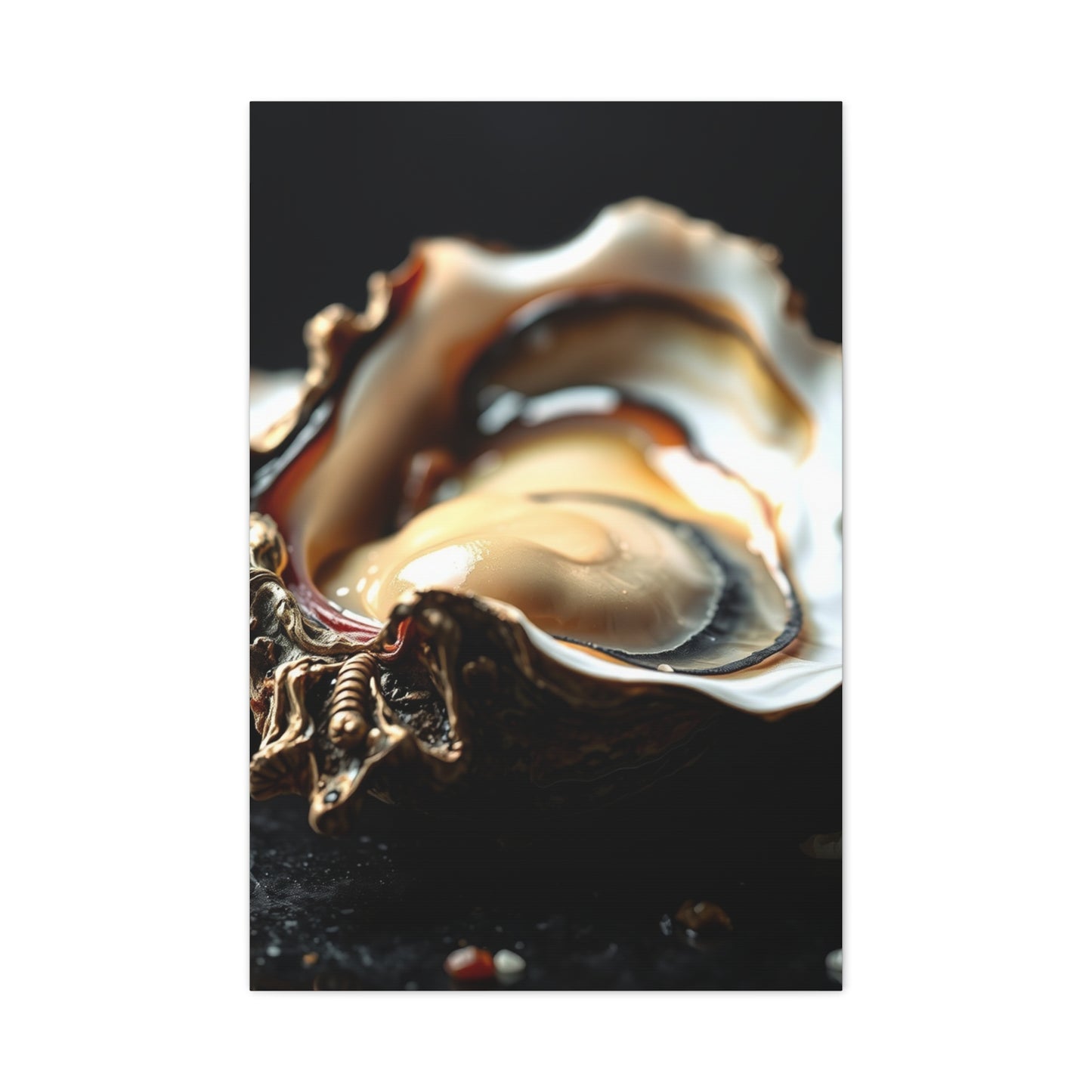 Oyster Art Canvas Art 6 Wall Art & Canvas Print