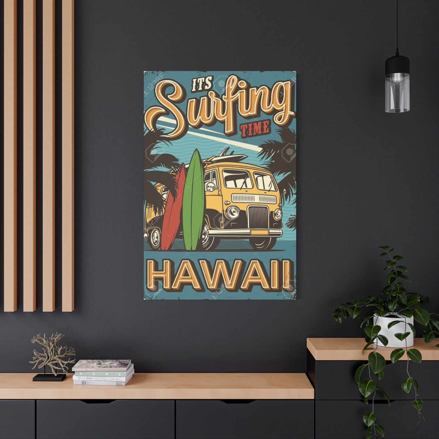 Hawaii Surfing Wall Art & Canvas Prints