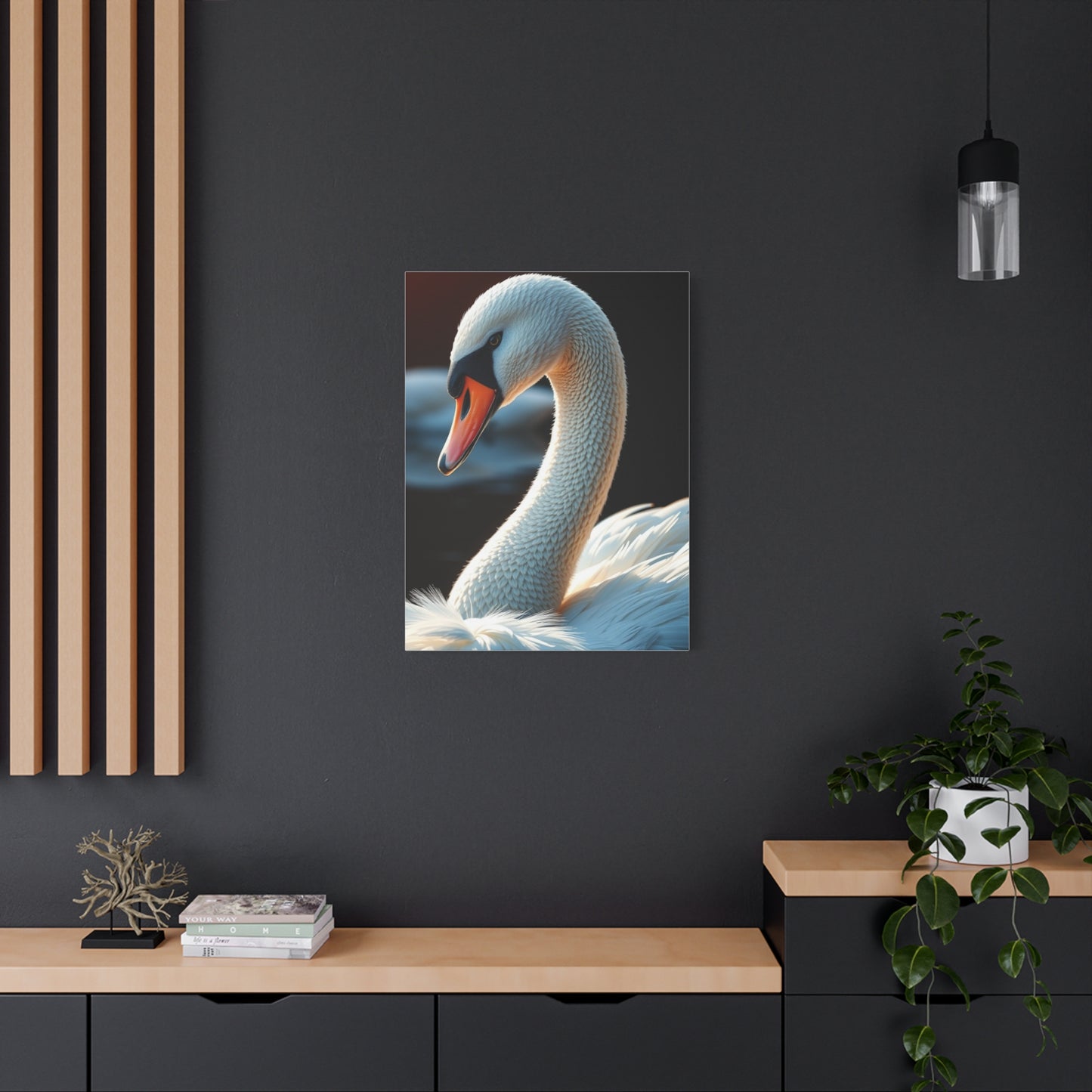Swan Art Canvas Art 10 Wall Art & Canvas Print