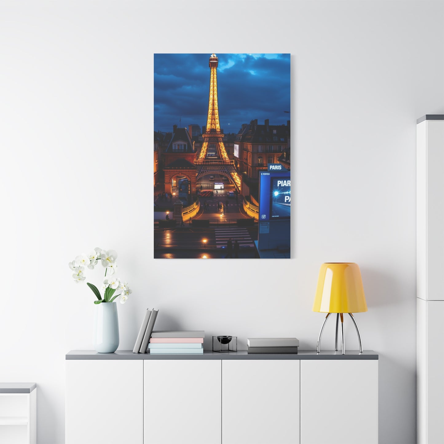Glamorous Parisian Dreamscape Wall Art & Canvas Print