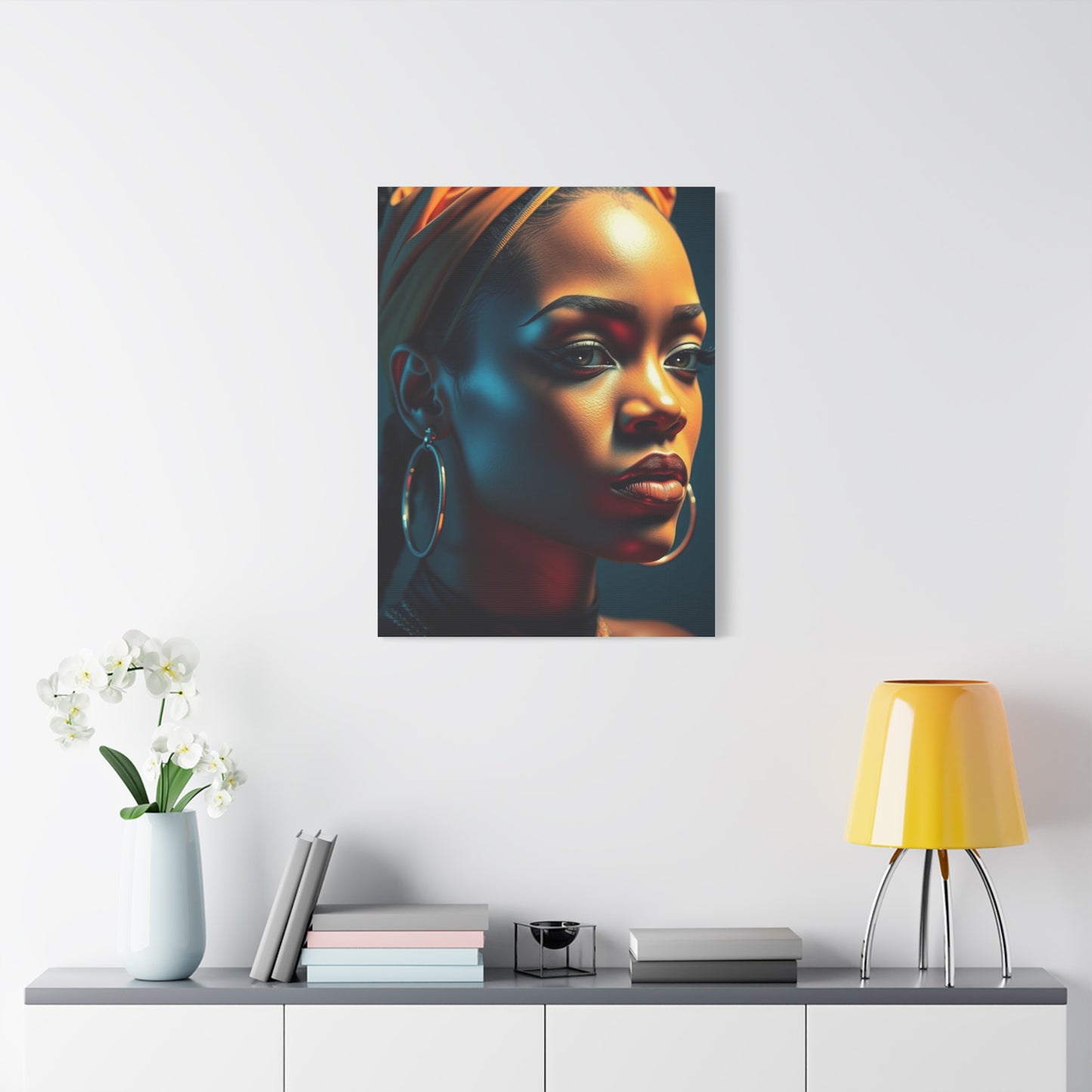 Glamorous Rihanna Artistry Canvas Wall Art & Canvas Print