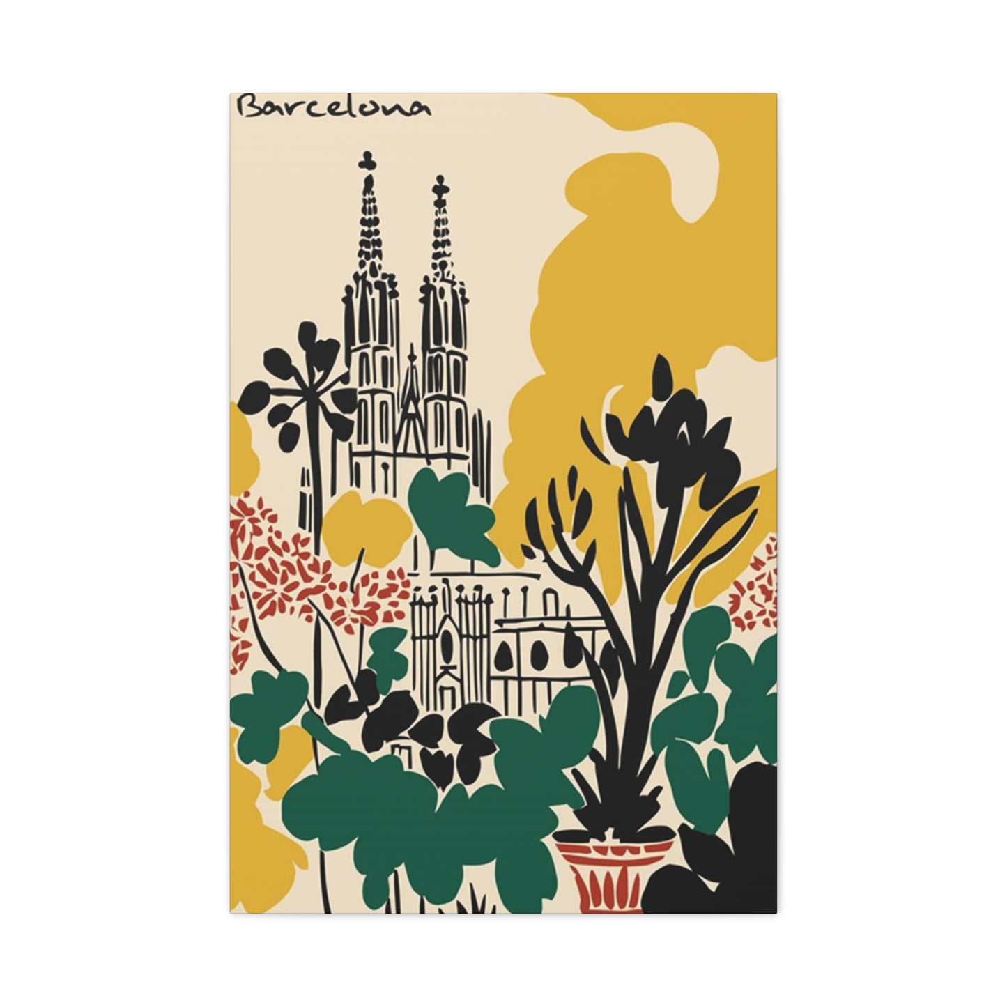 Barcelona Abstract Wall Art & Canvas Prints