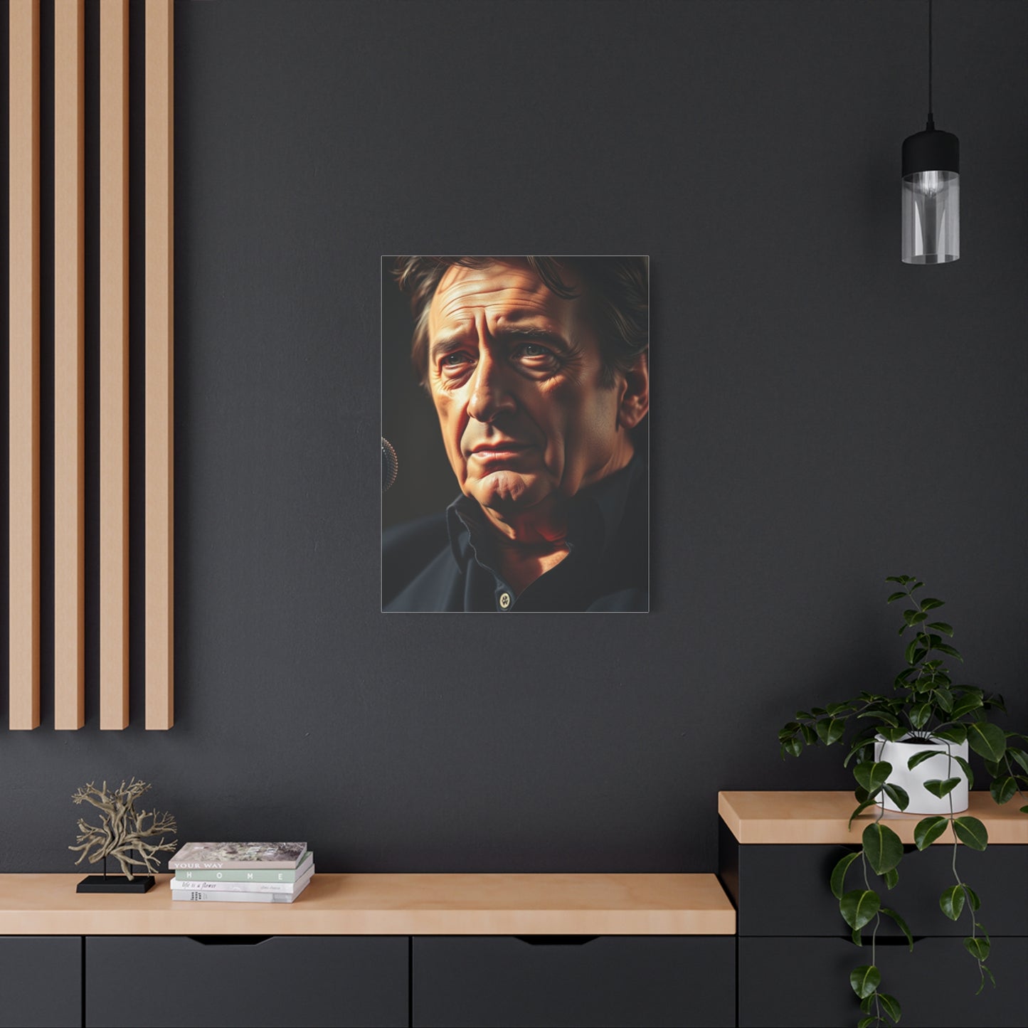 Johnny Cash Art Canvas Art 3 Wall Art & Canvas Print