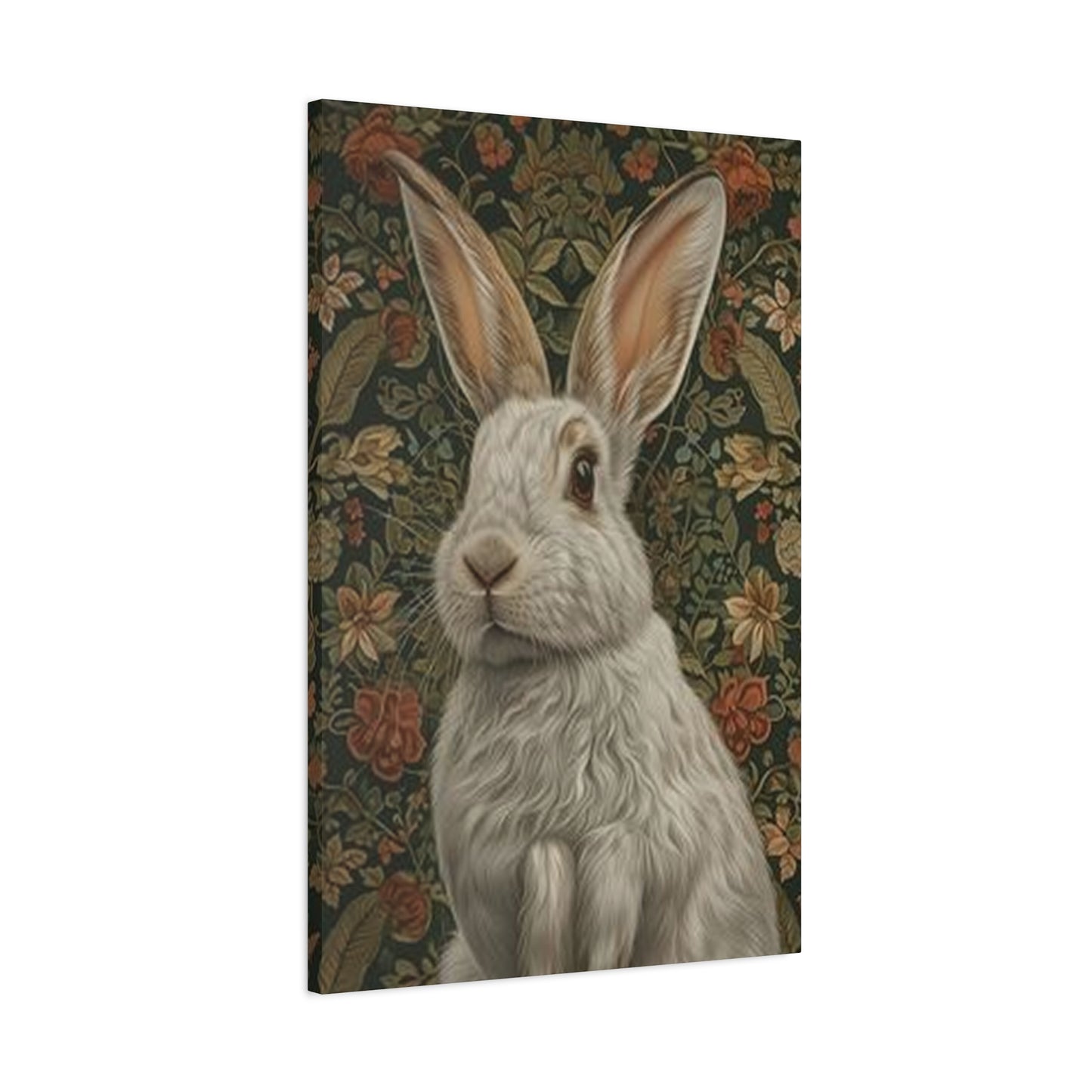 White Bunny Wall Art & Canvas Prints