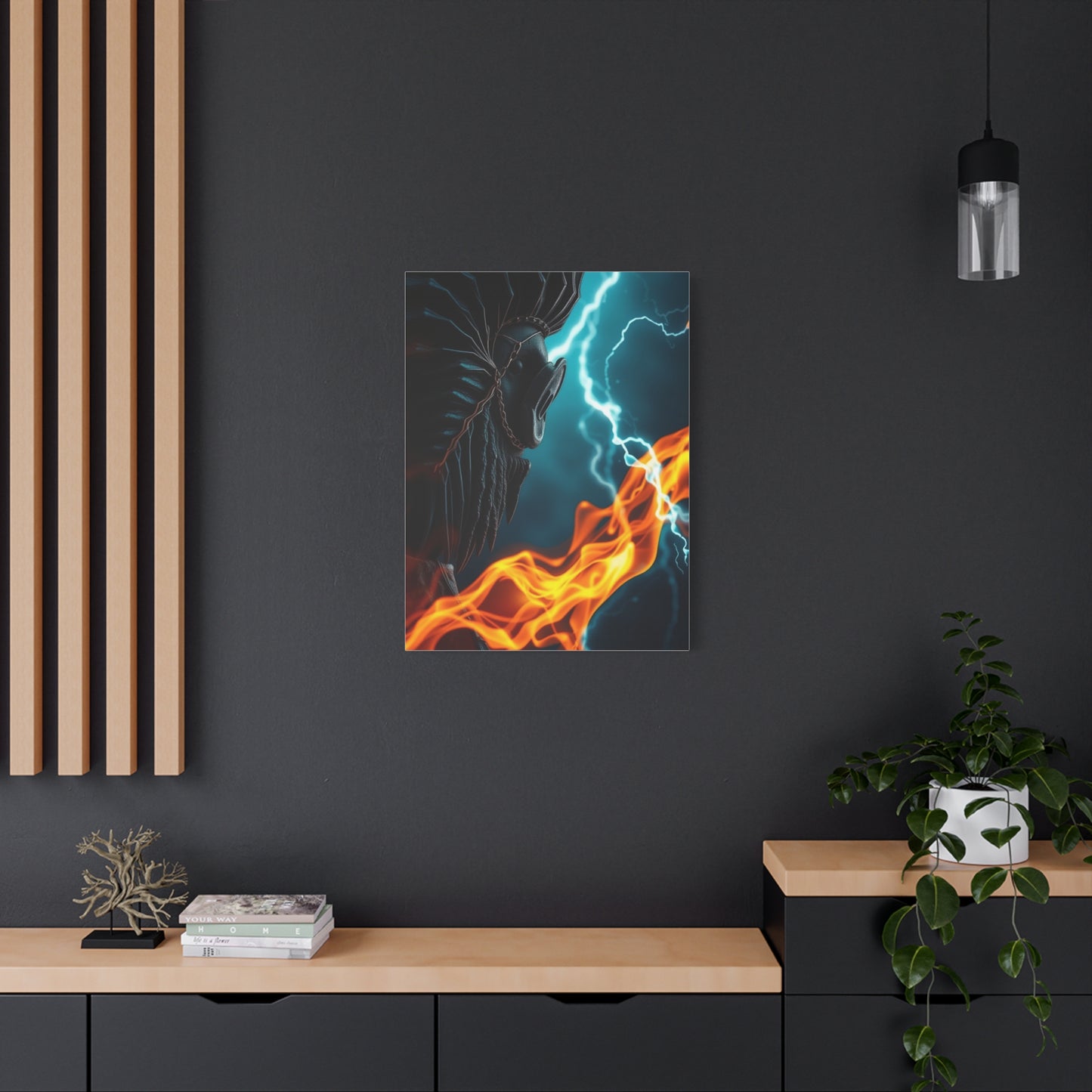 Velvet Tempest Tapestry Wall Art & Canvas Print