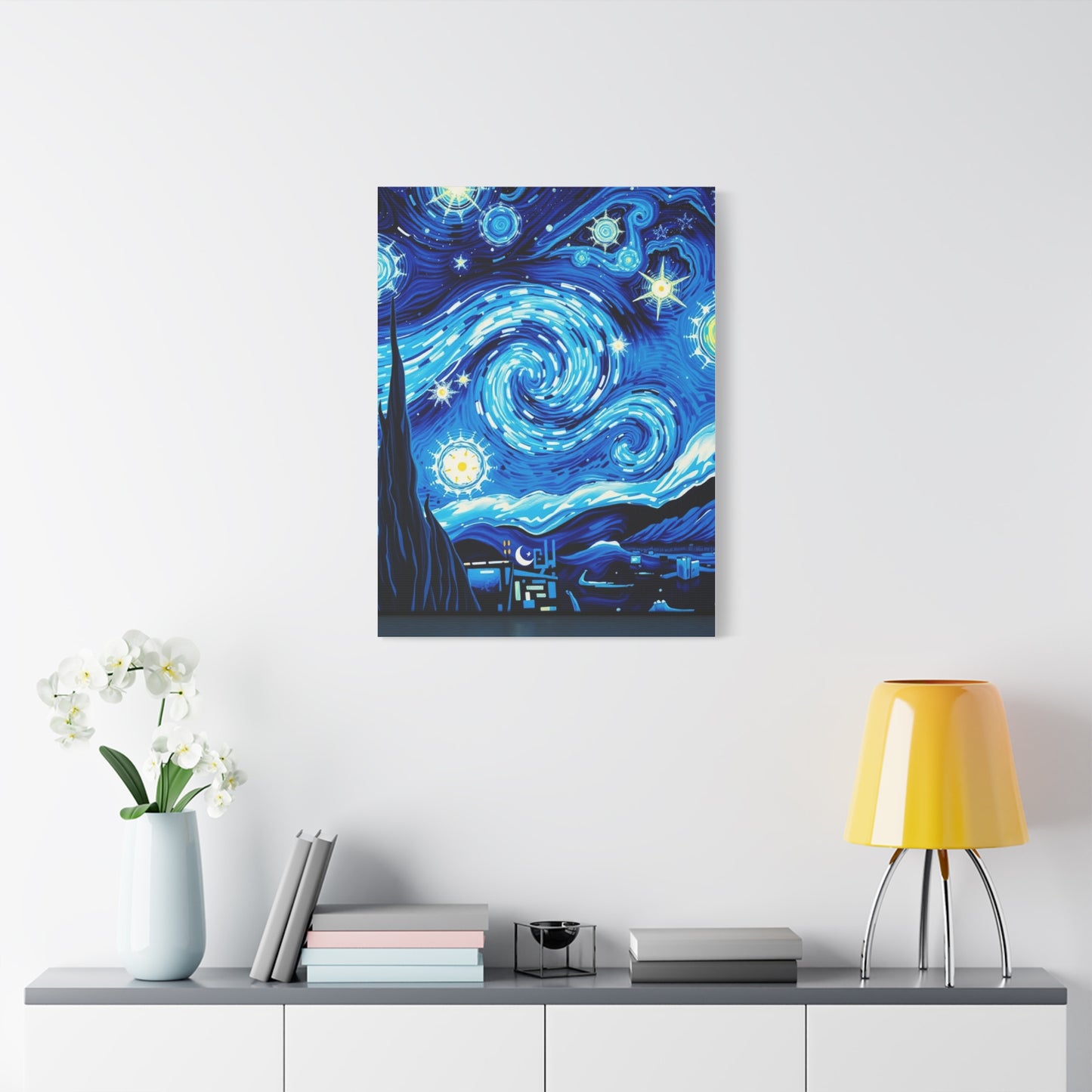 The Starry Night Canvas Art Canvas Art 3 Wall Art & Canvas Print