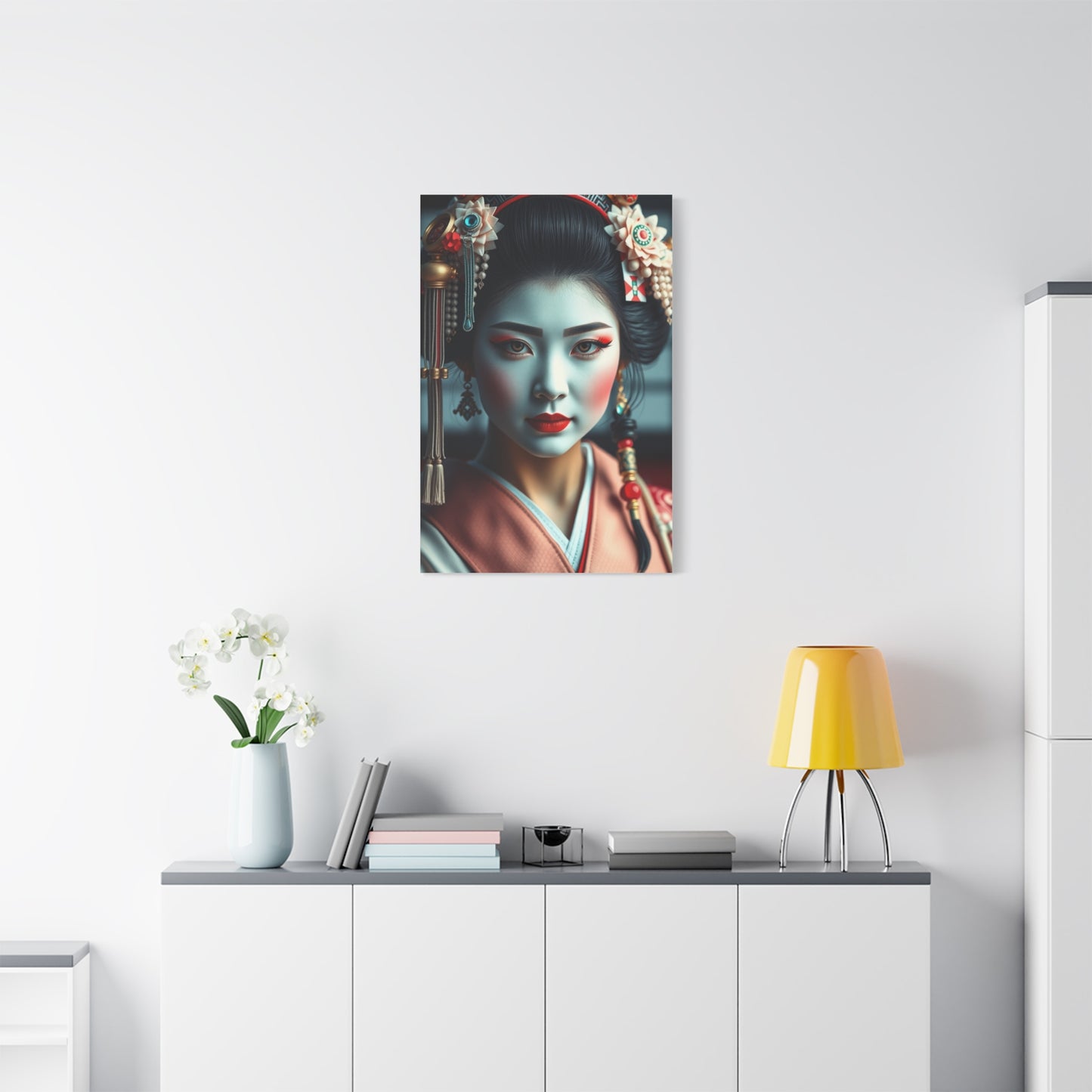 Geisha Art Canvas Art 4 Wall Art & Canvas Print