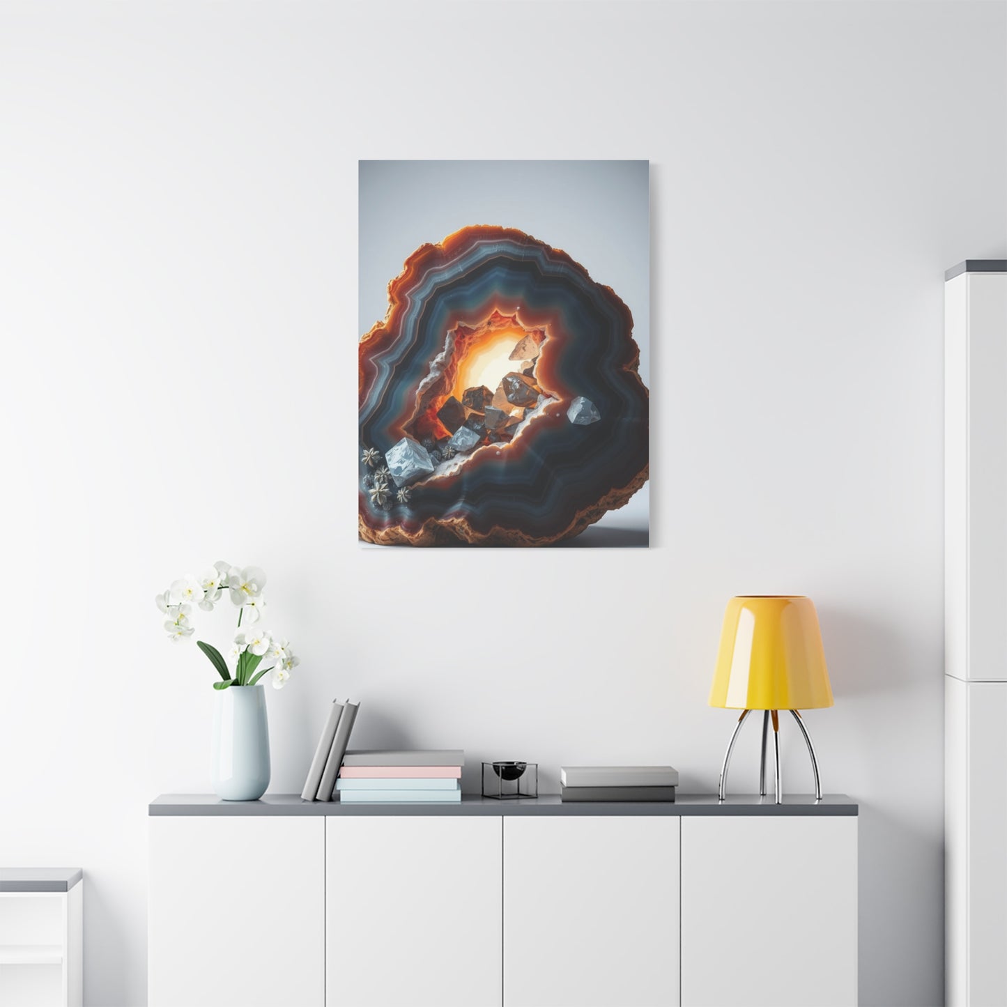 Supreme Art Agates, Geodes & Minerals Collection Wall Art & Canvas Print