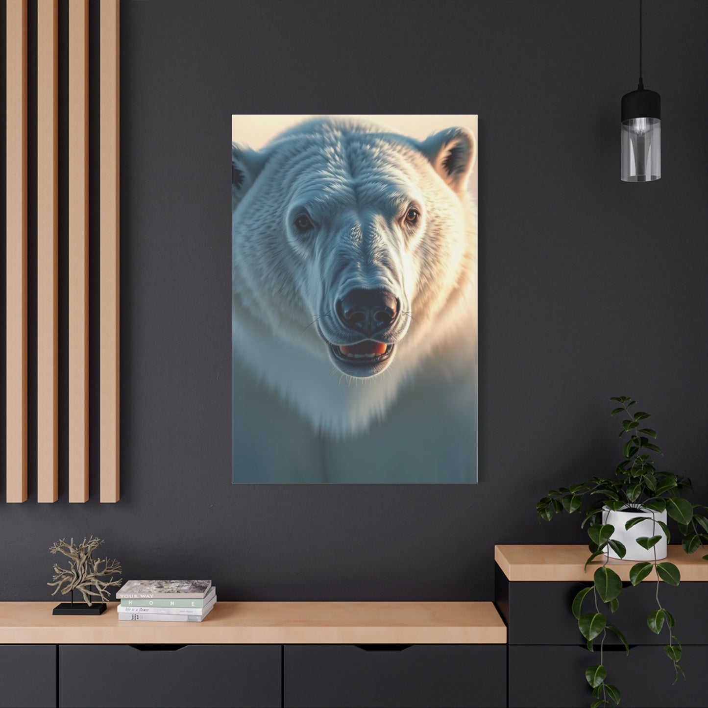 Polar Bear Art Supreme Canvas Wall Art & Canvas Print