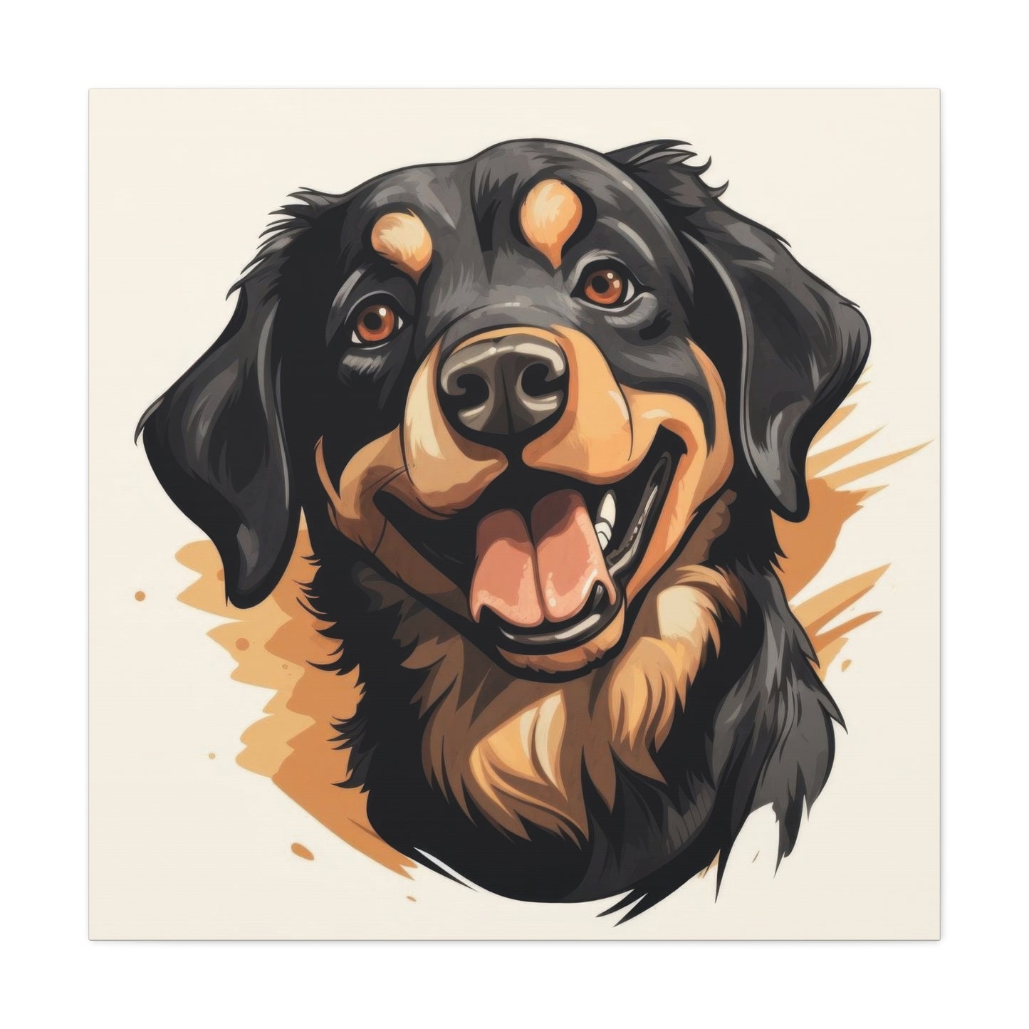 Happy Dog 3 Wall Art & Canvas Prints