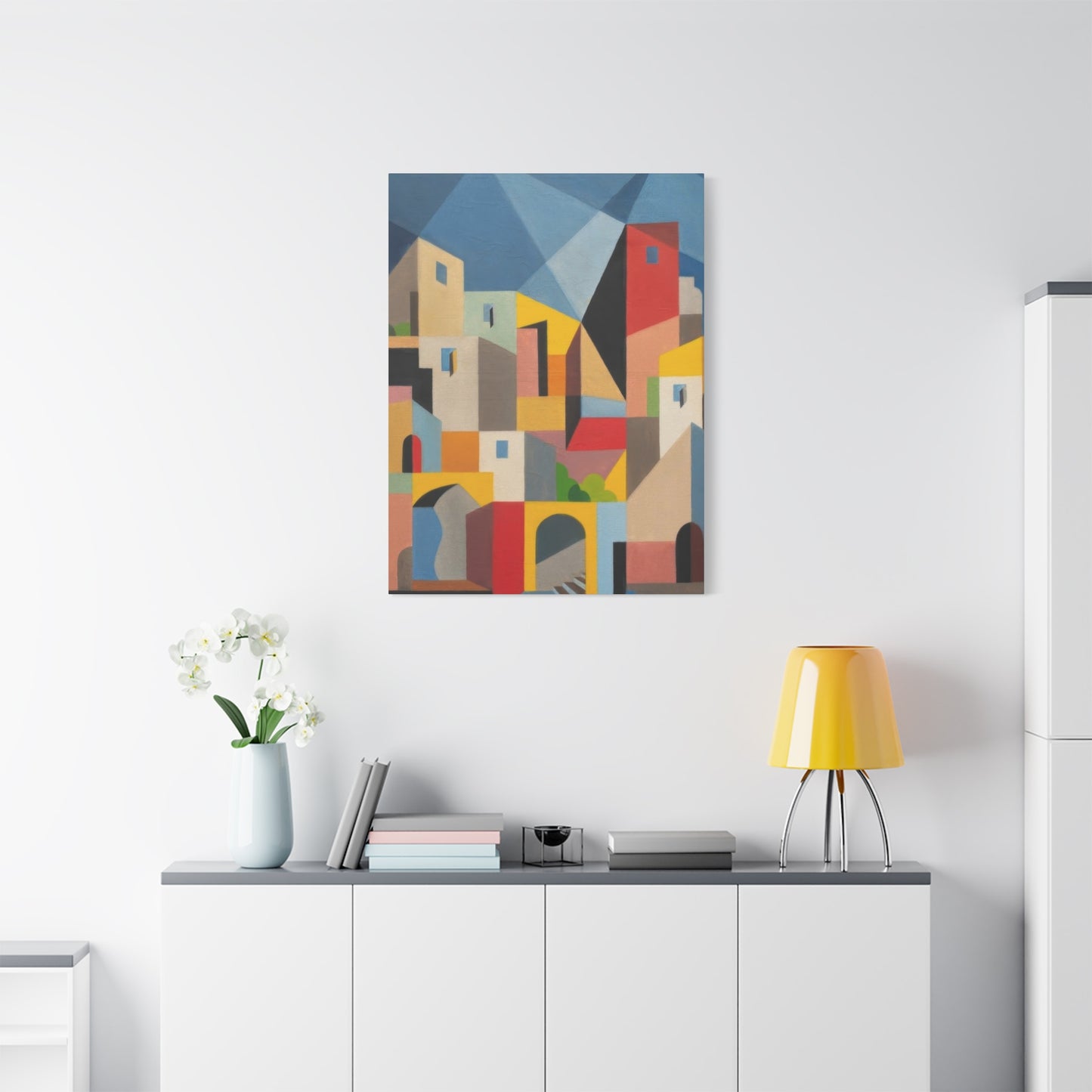 Cityscape Cubism Wall Art & Canvas Prints