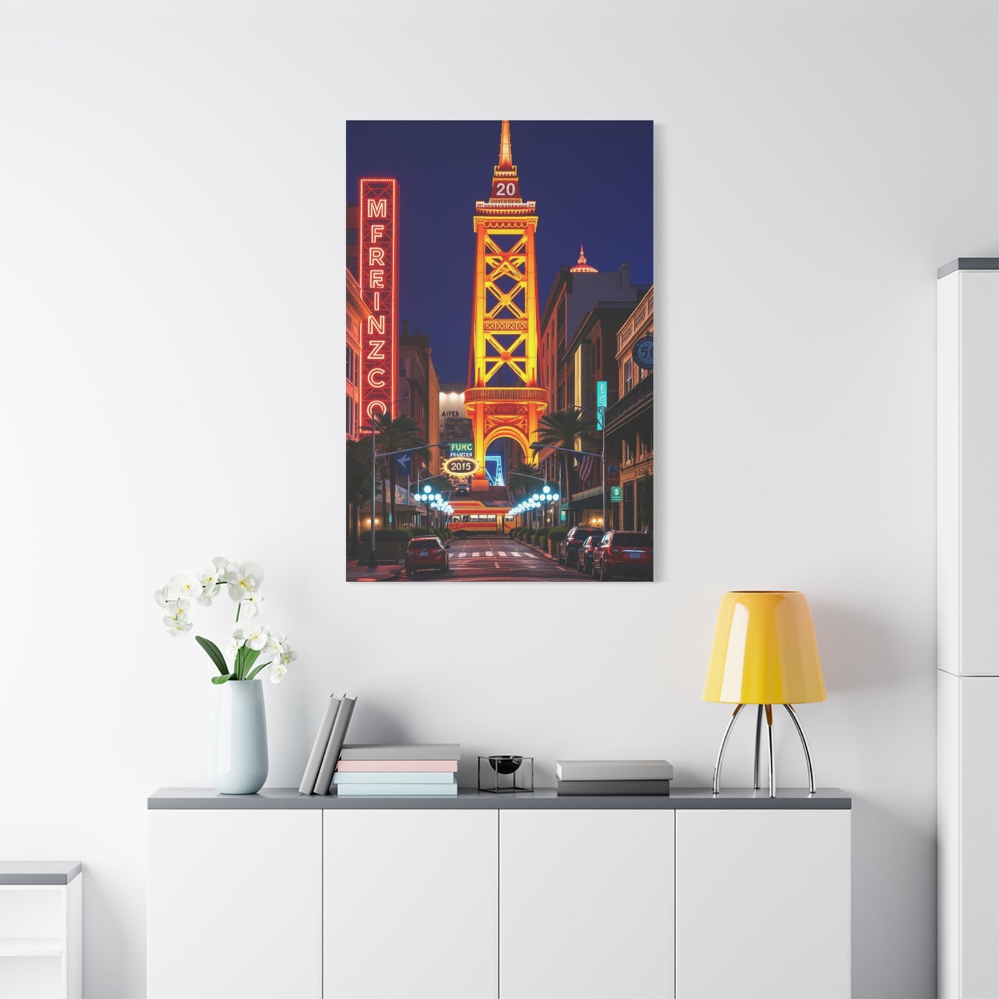 San Francisco Art Canvas Art 4 Wall Art & Canvas Print