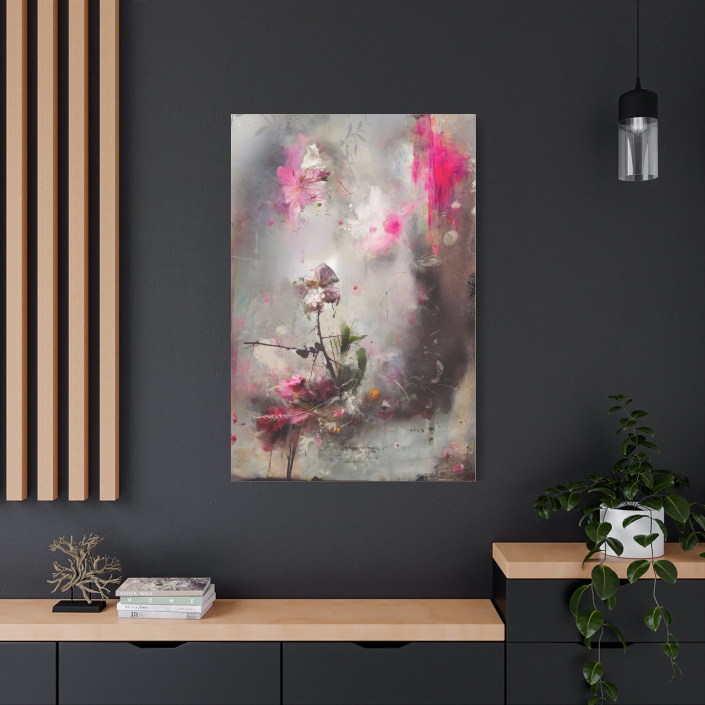 Pink Petals in Motion Wall Art & Canvas Prints