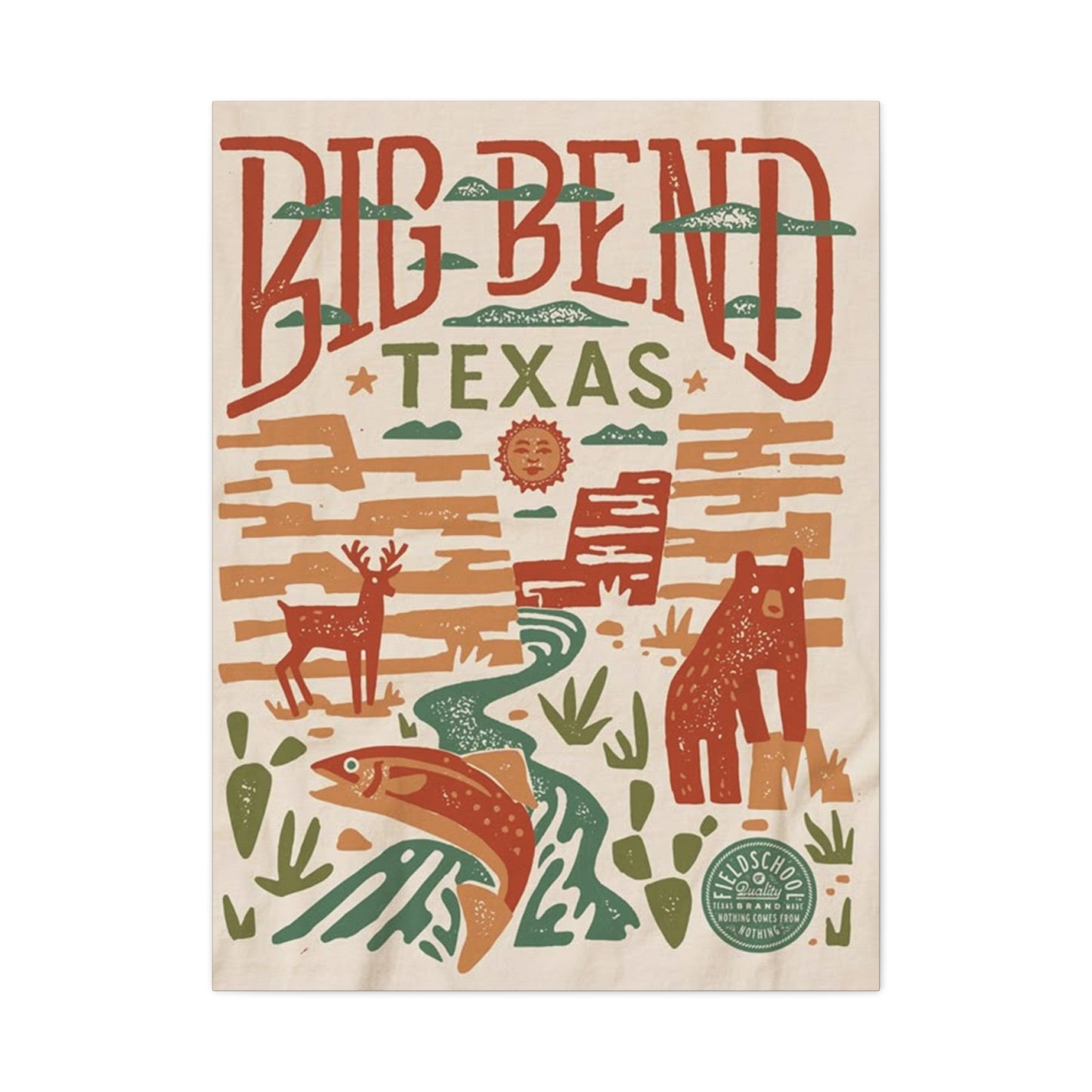 Big Bend Texas Wall Art & Canvas Prints