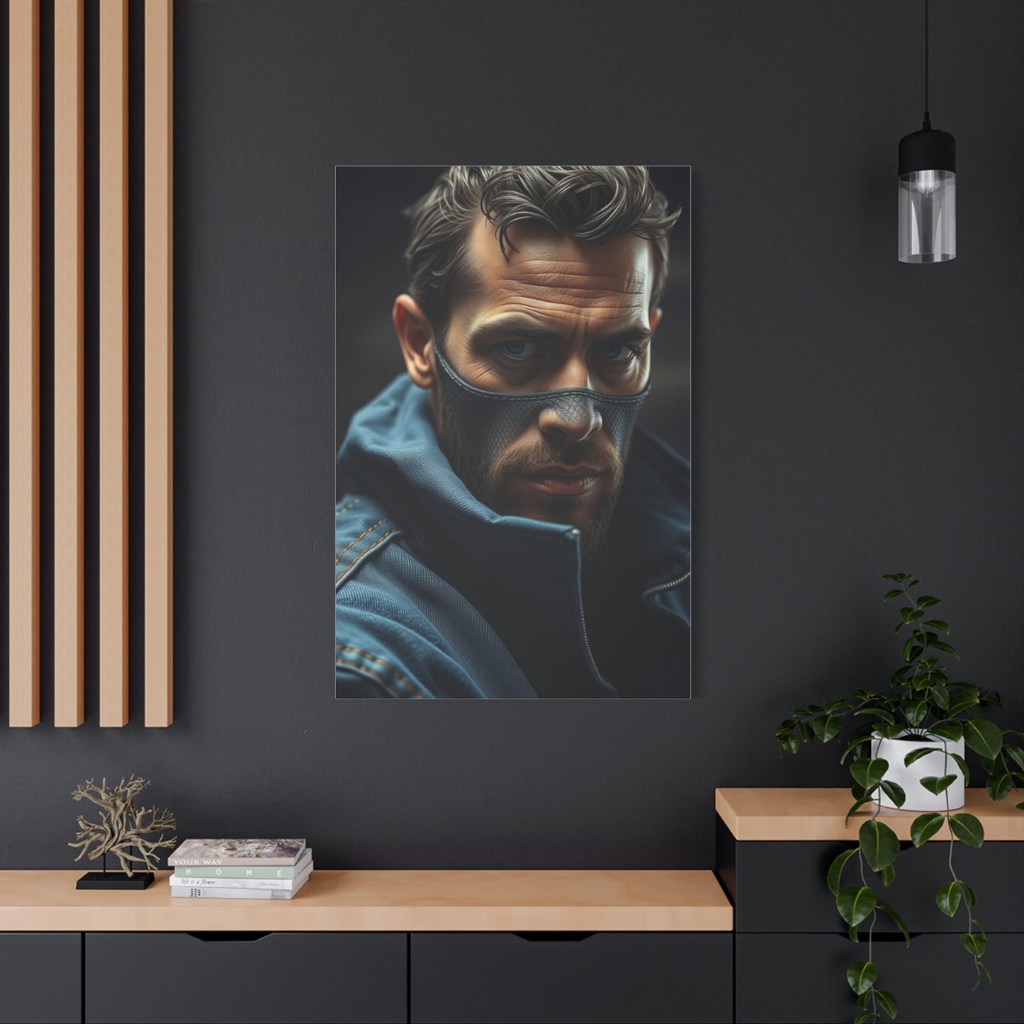 Denim and Leather Art Supreme Gallery Wall Art & Canvas Print