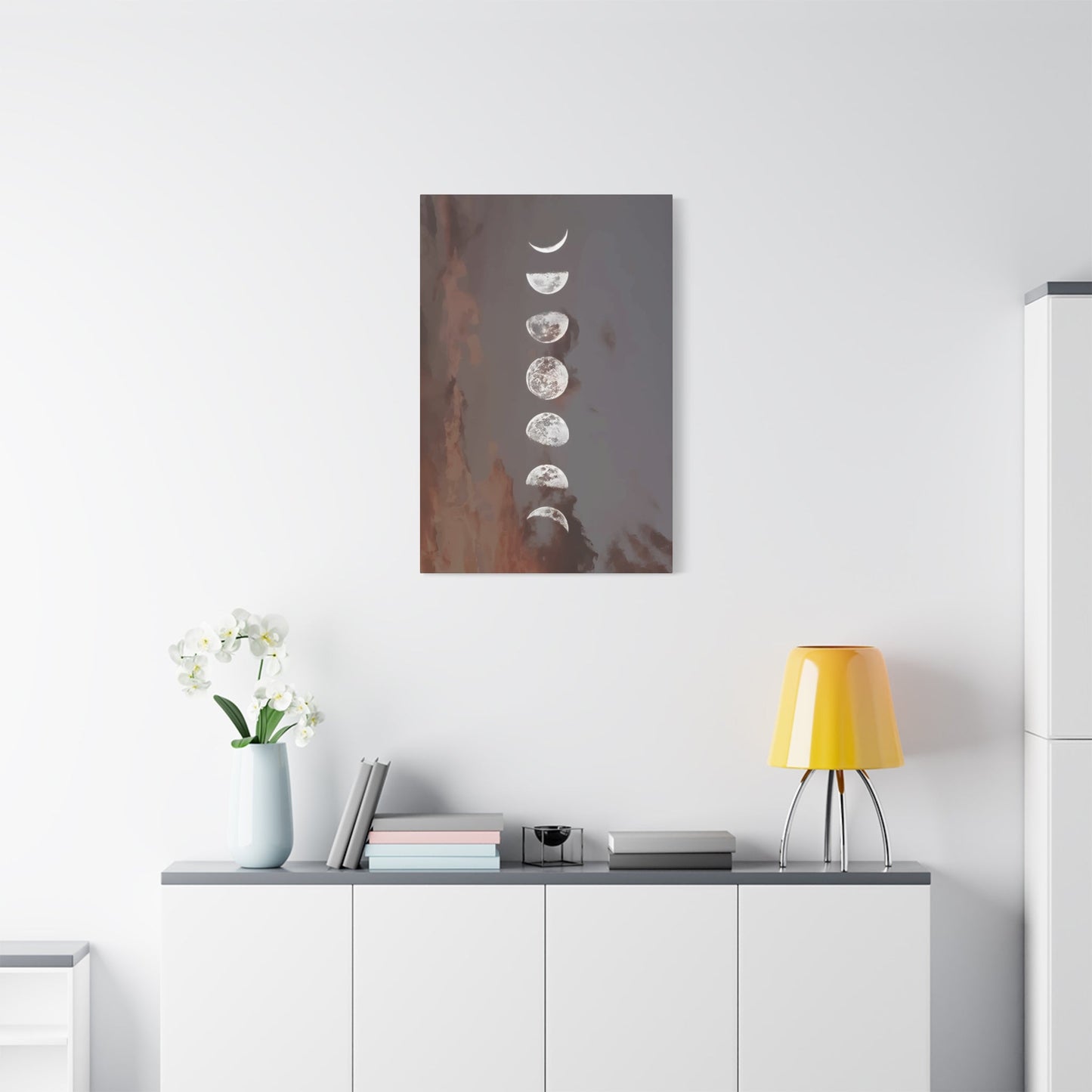 Phases of Moon Wall Art & Canvas Prints