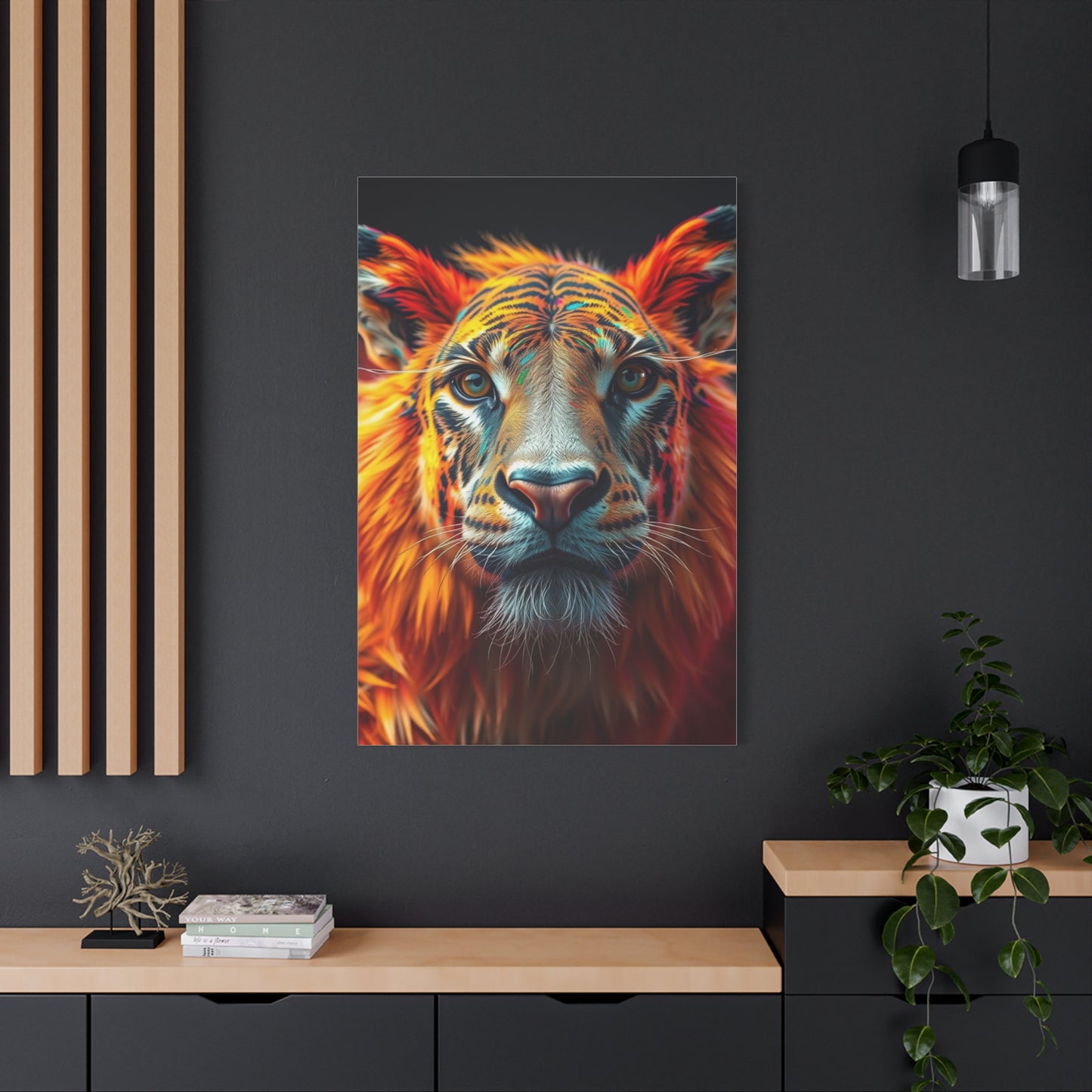 Polychrome Splendor Canvas Wall Art & Canvas Print