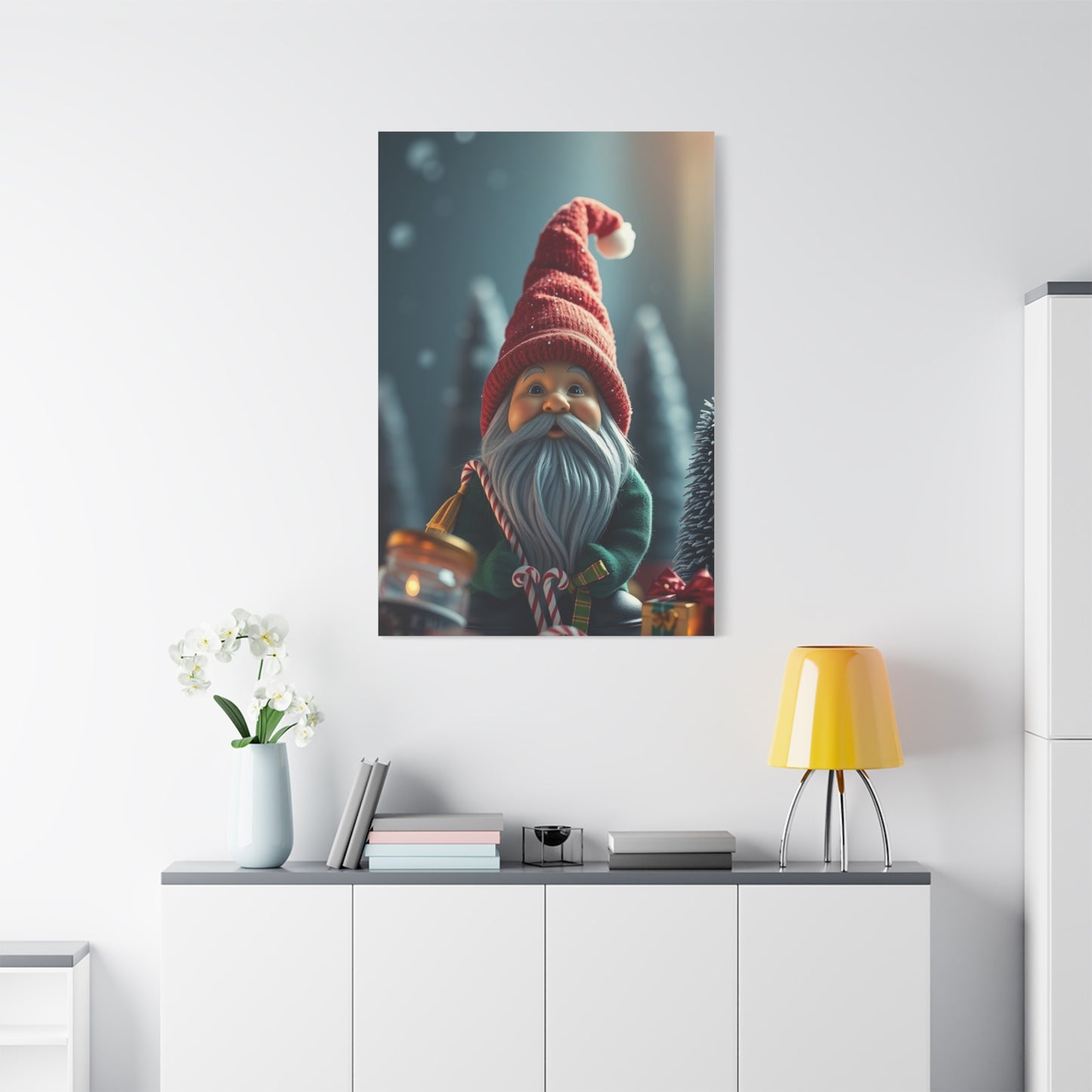Yuletide Elves Canvas