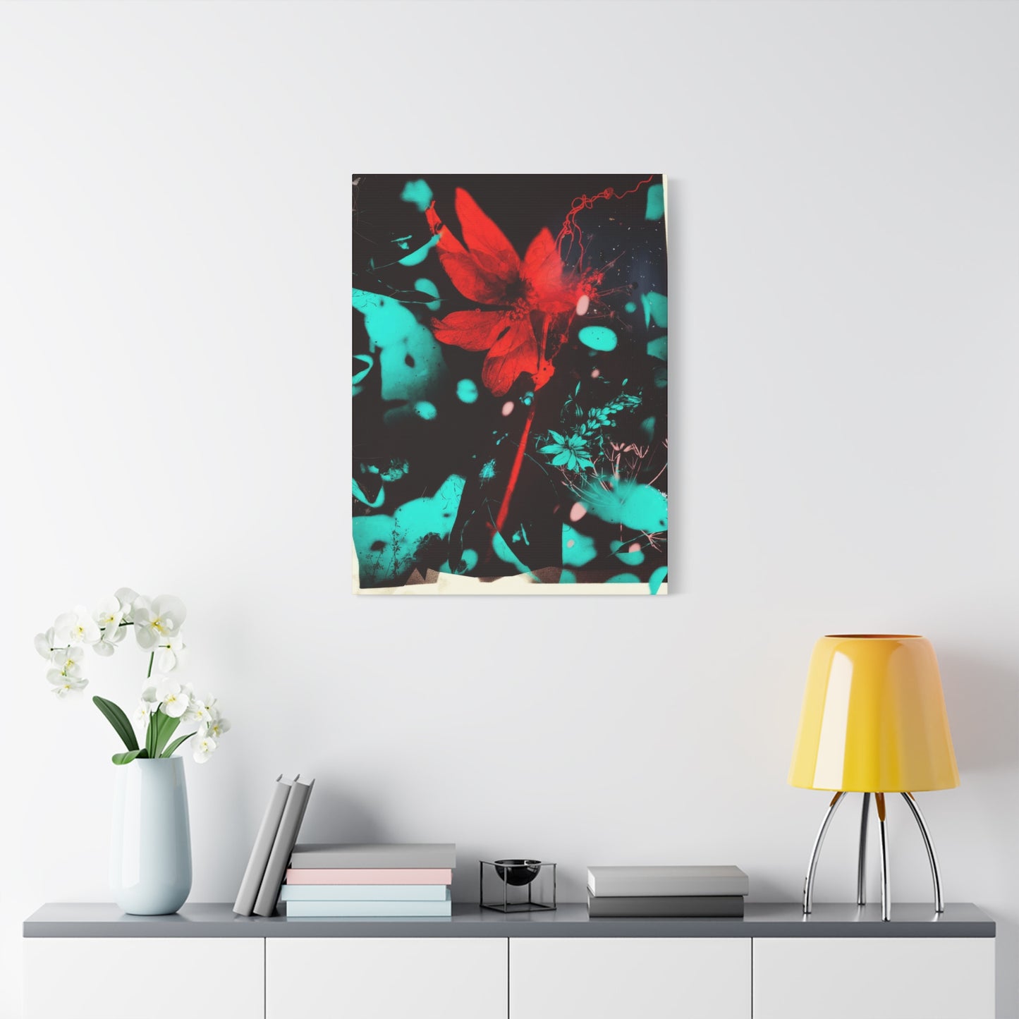 Crimson Burst Wall Art & Canvas Prints