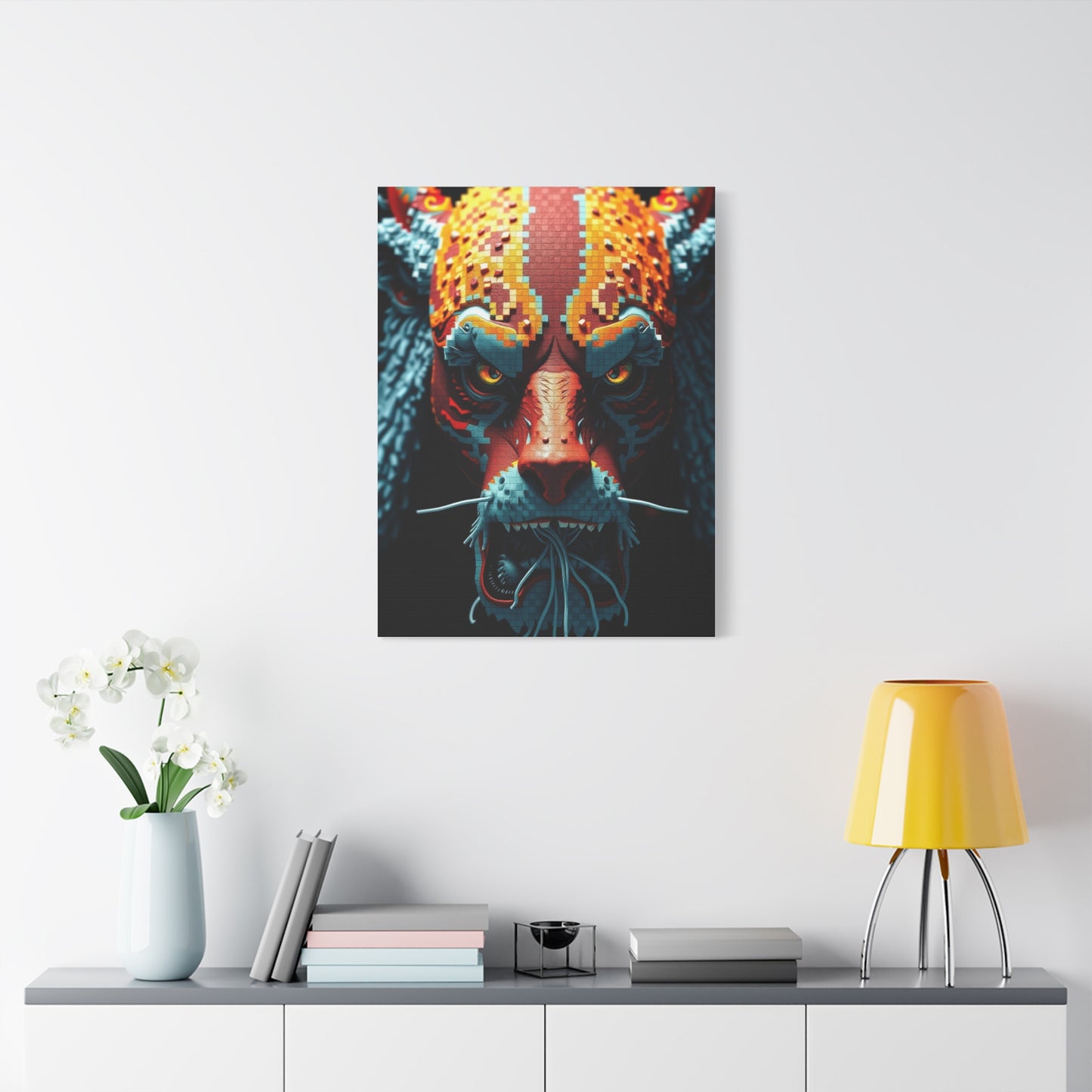 Geometric Grandeur Canvas Wall Art & Canvas Print