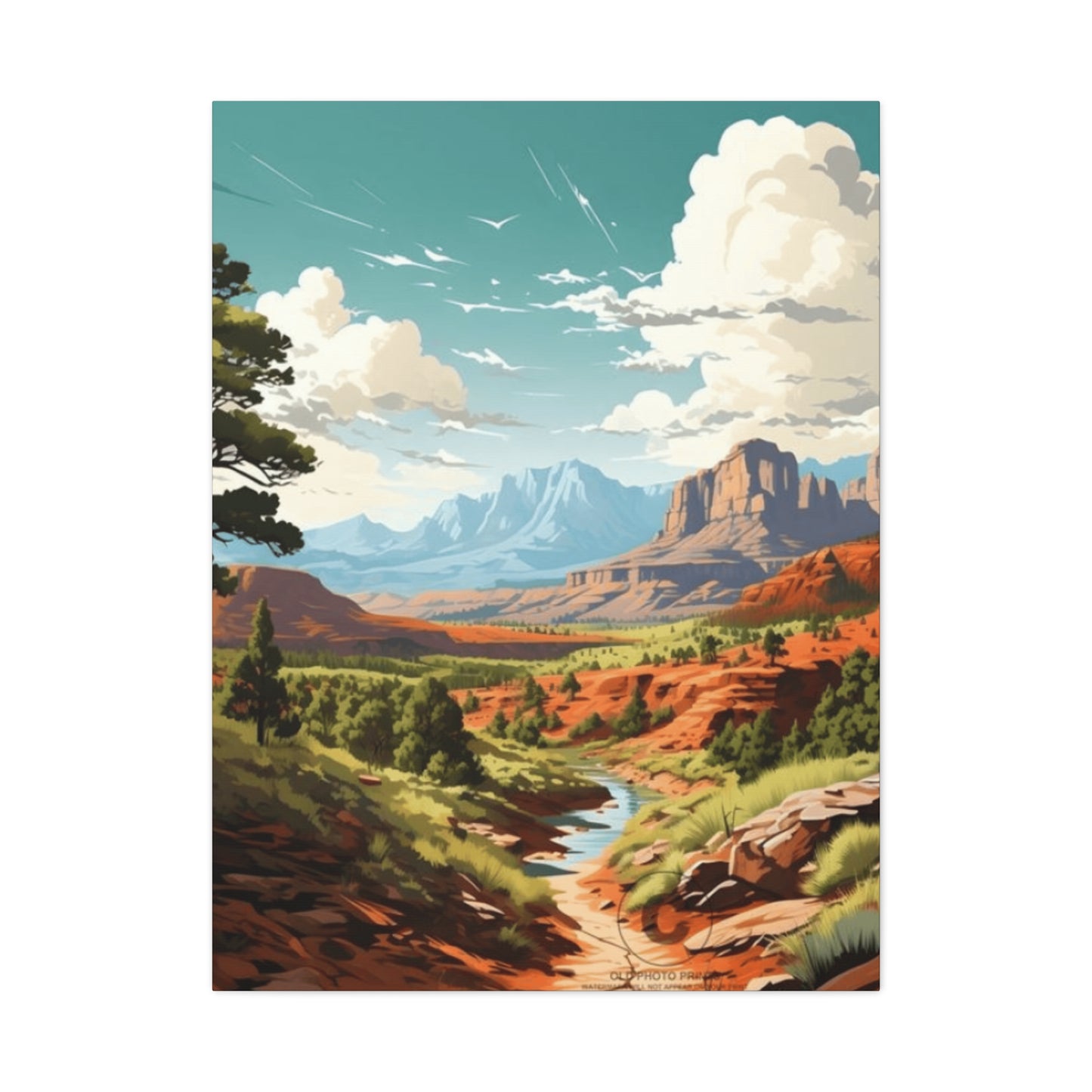 Arizona Mountain Forest Wall Art & Canvas Prints
