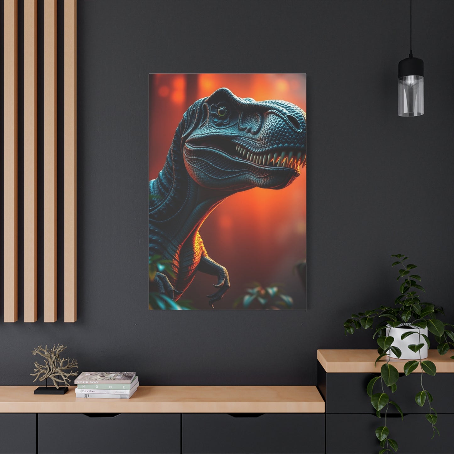 Supreme Jurassic Park Art Beautiful Collection Wall Art & Canvas Print