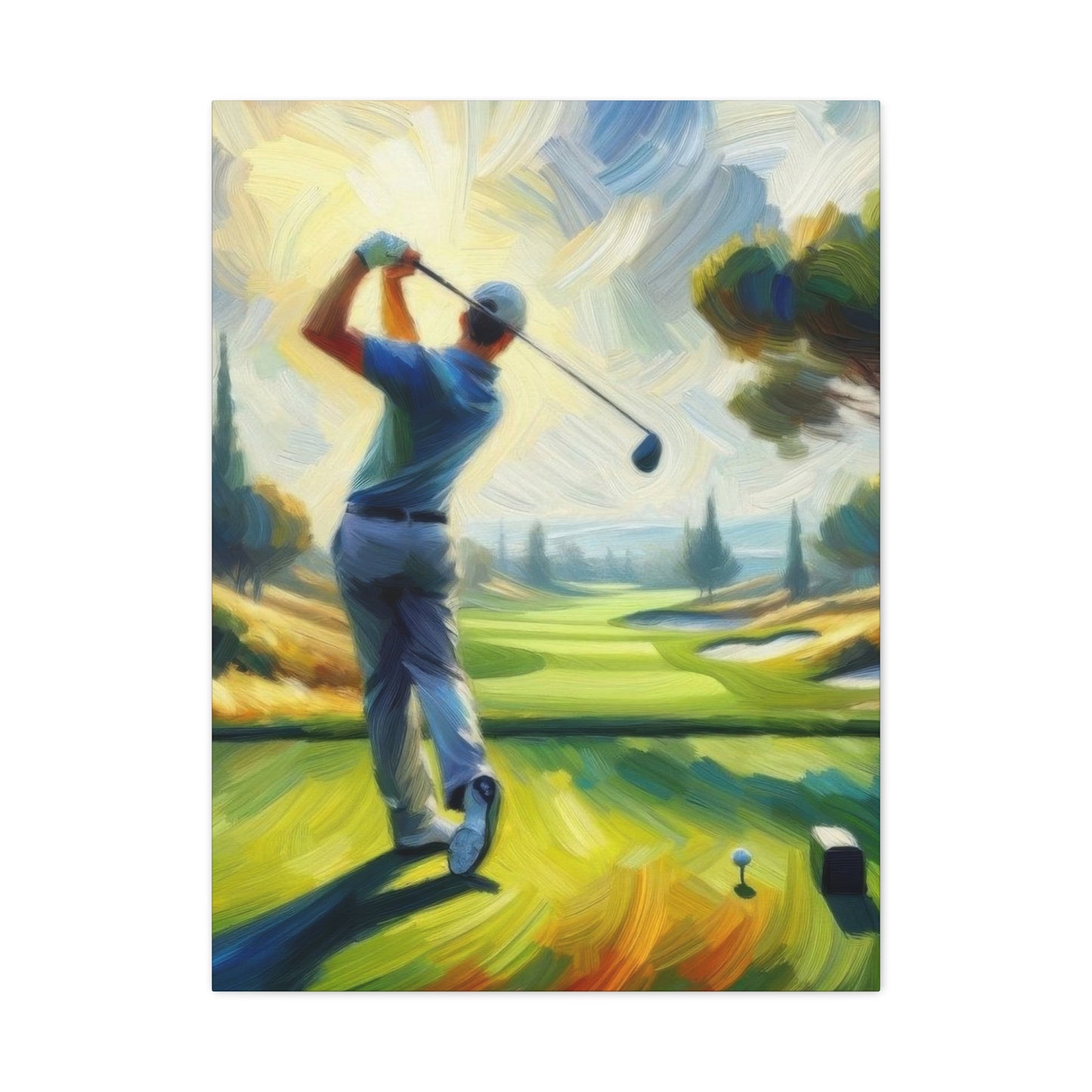 Golf Swing 2 Wall Art & Canvas Prints