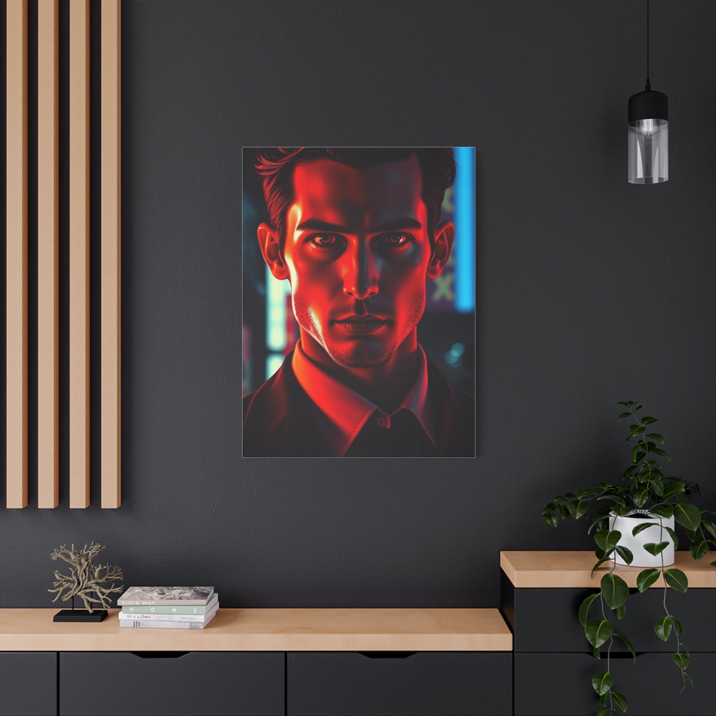 American Psycho Art Canvas Art 5 Wall Art & Canvas Print