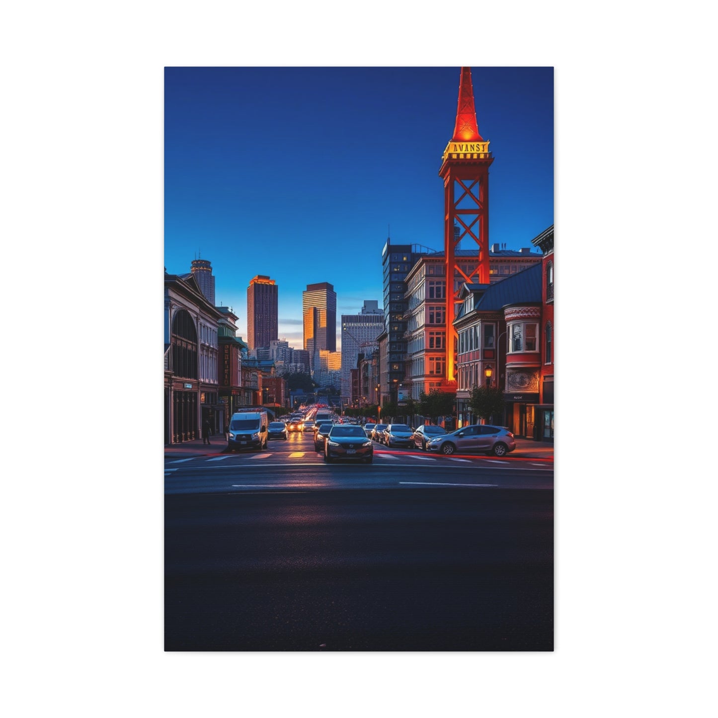 San Francisco Art Canvas Art 2 Wall Art & Canvas Print