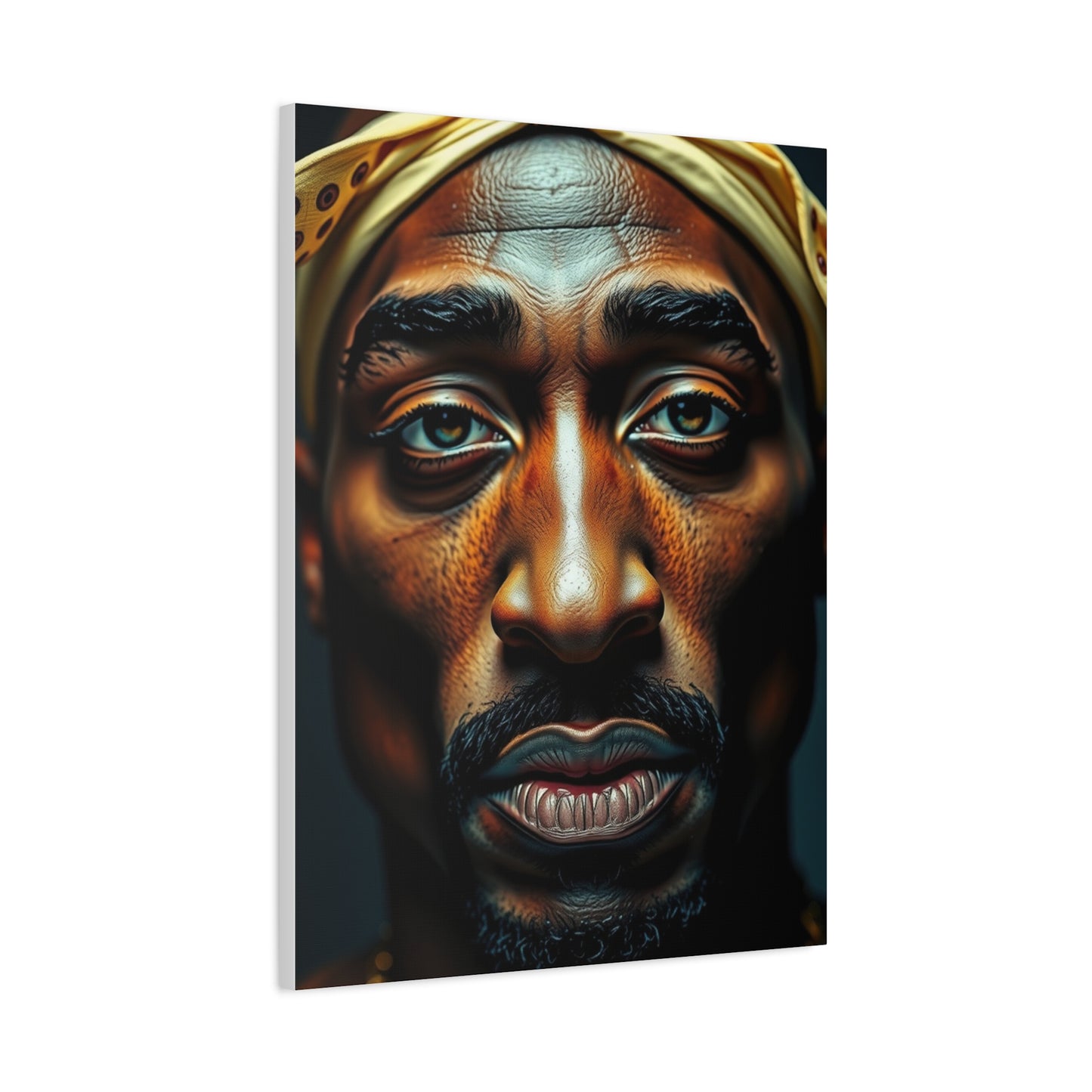 Gilded Hip-Hop Icon Wall Art & Canvas Print