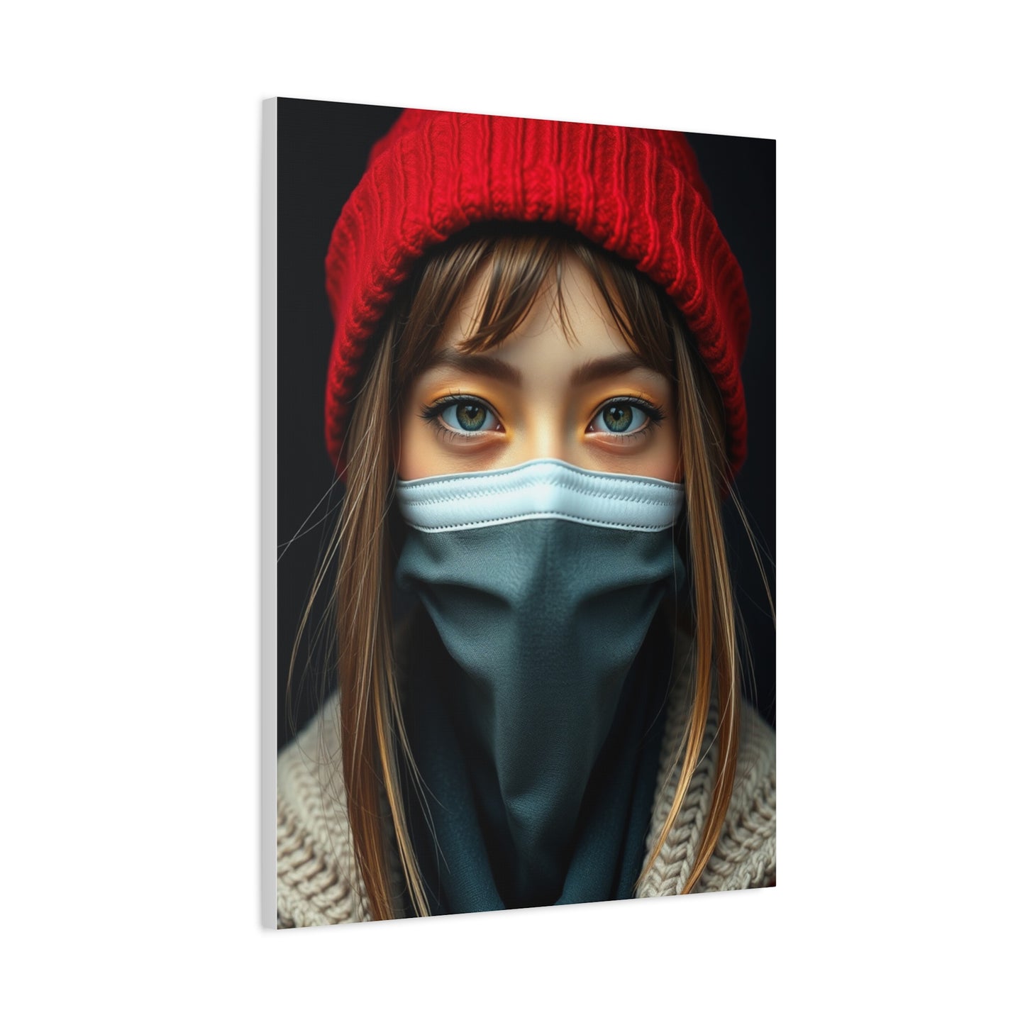 Faceless Portraits Art Canvas Art 3 Wall Art & Canvas Print