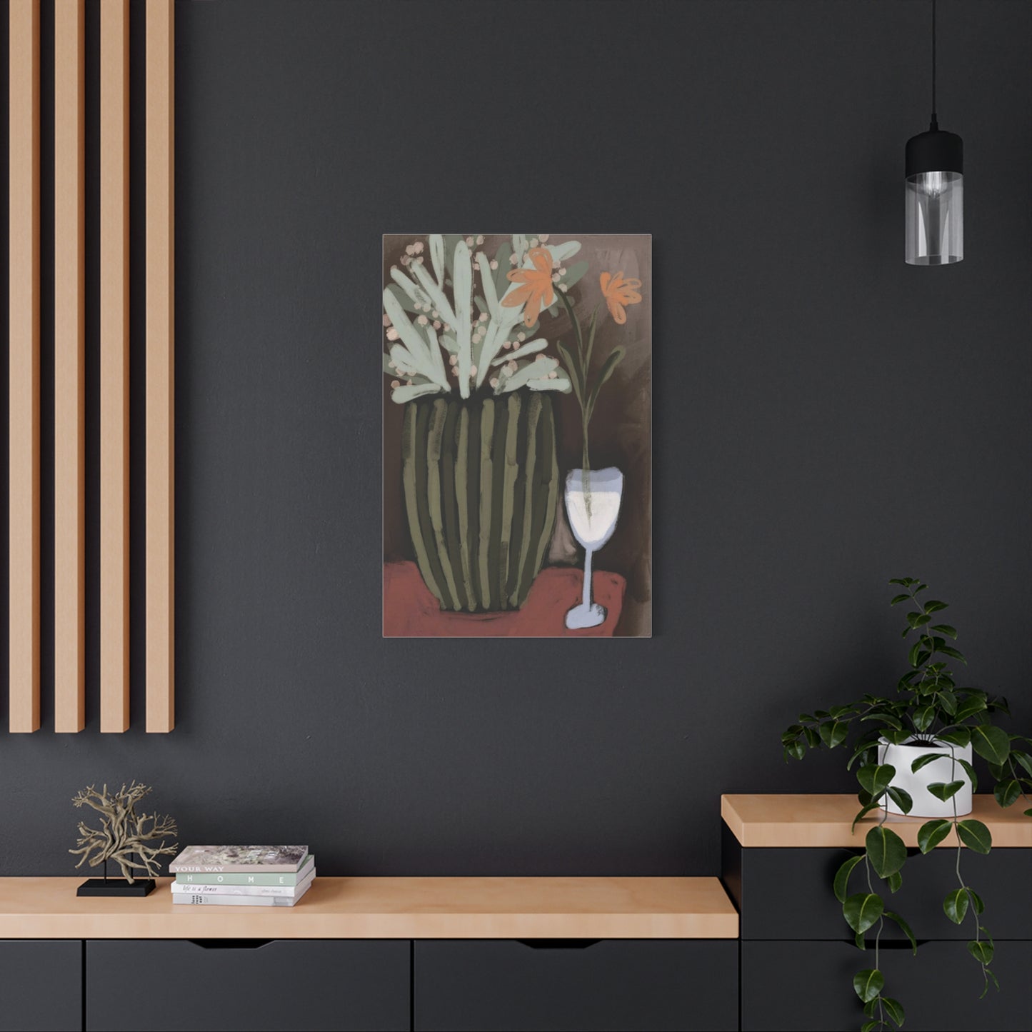 Blooming Cactus Wall Art & Canvas Prints