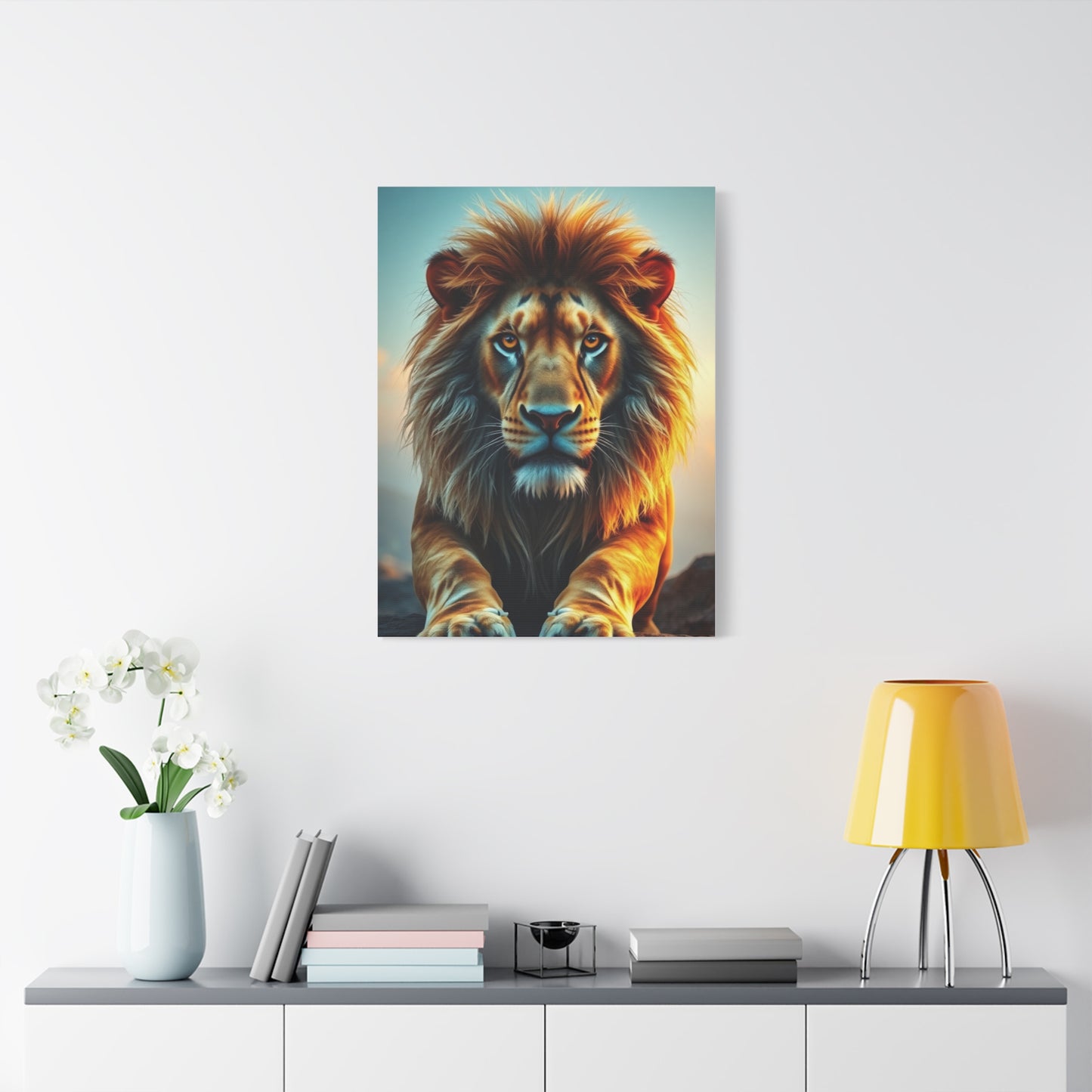Lion Art Premium Canvas 20 Wall Art & Canvas Print