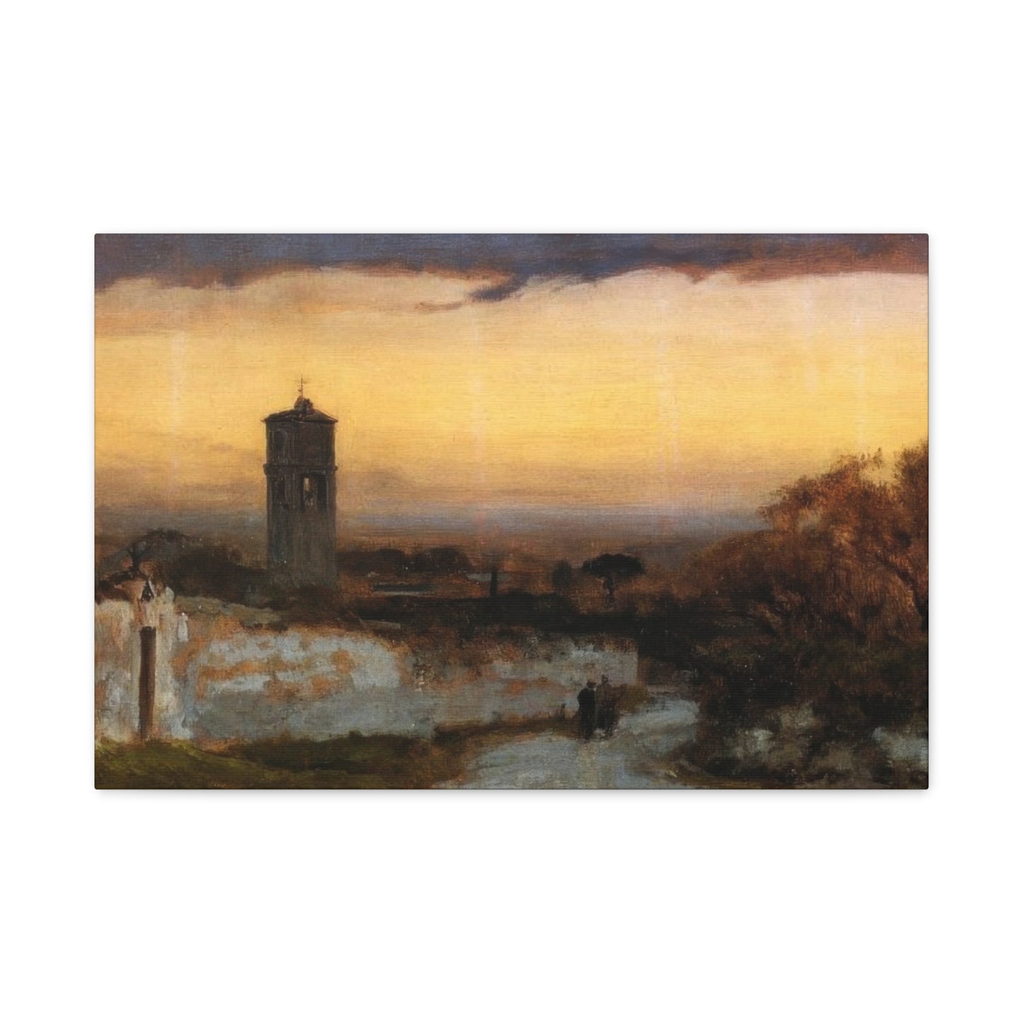 Monastery At Albano George Inness Wall Art & Canvas Prints