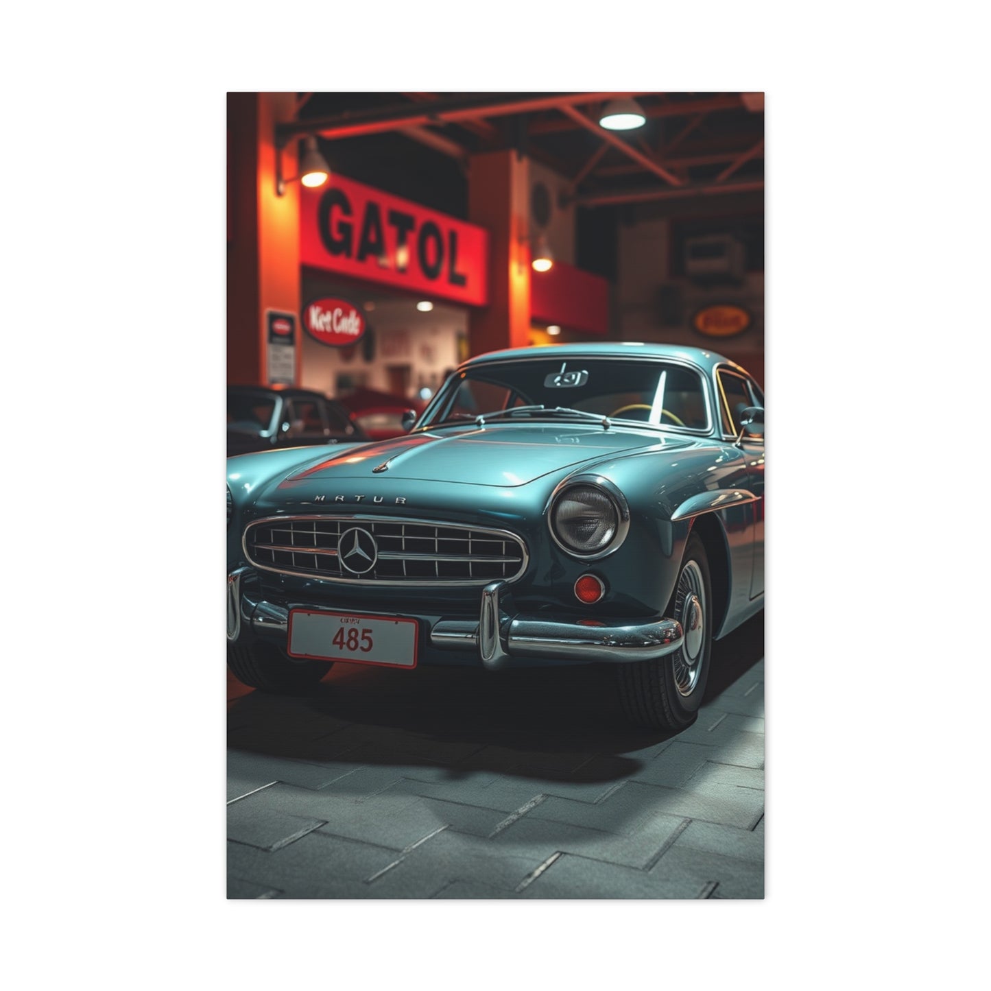Historic Auto Aesthetic Wall Art & Canvas Print