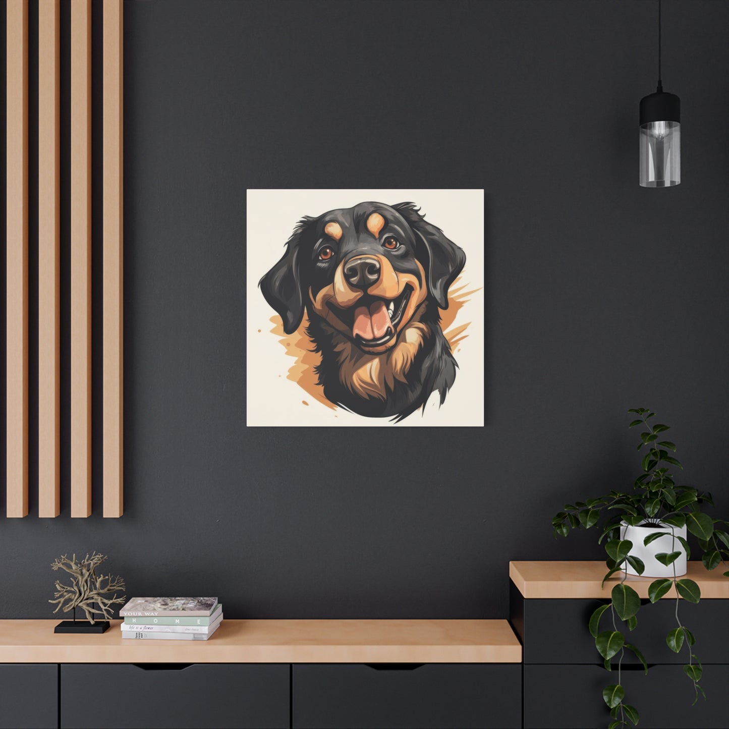 Happy Dog 3 Wall Art & Canvas Prints