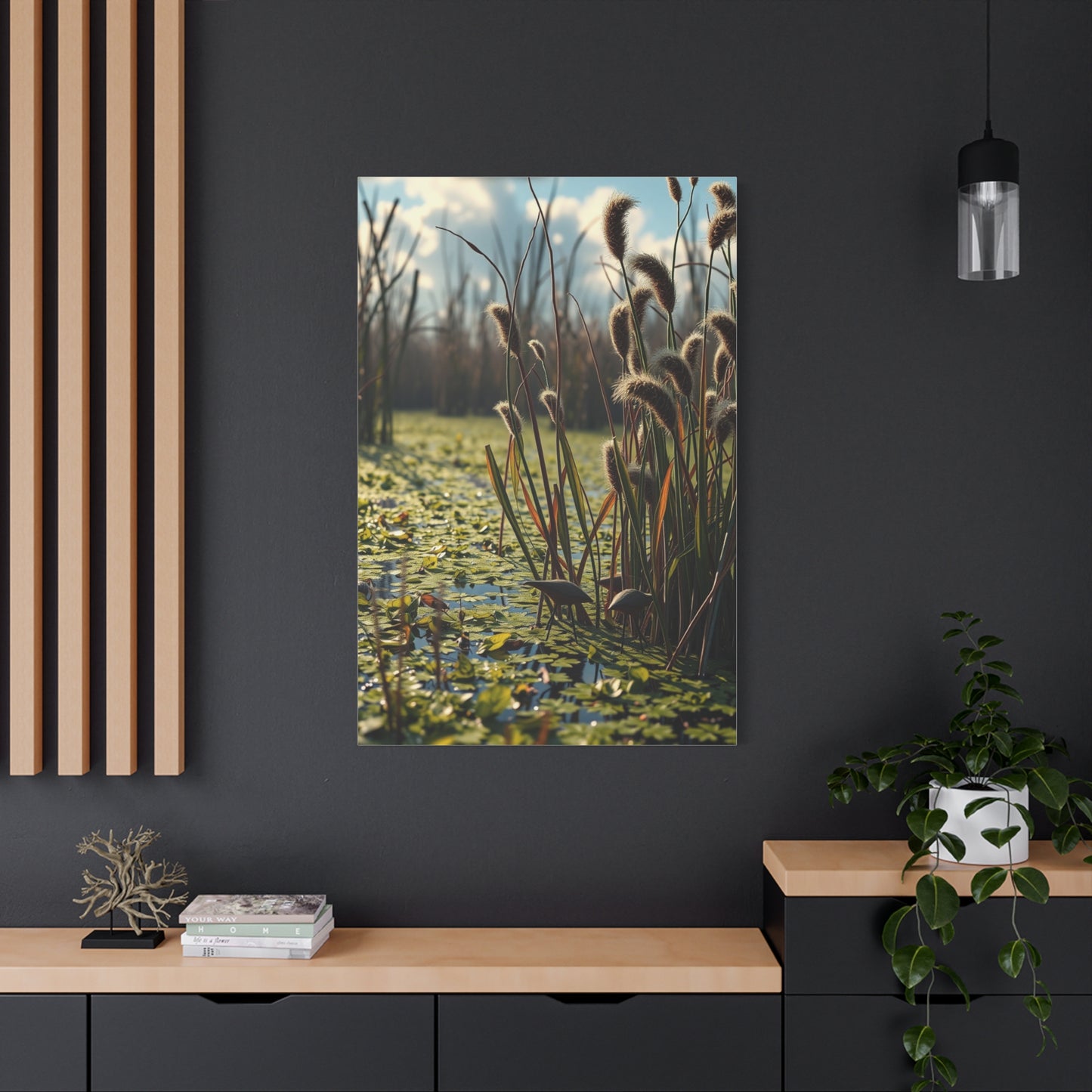 Marsh & Swamp Art Canvas Art 2 Wall Art & Canvas Print