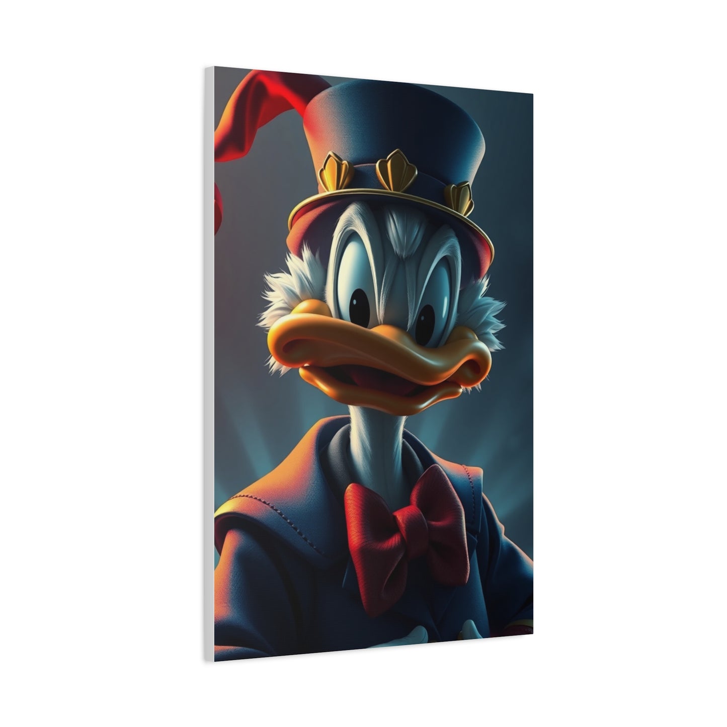 Dagobert Scrooge McDuck Art Premium Canvas 19 Wall Art & Canvas Print