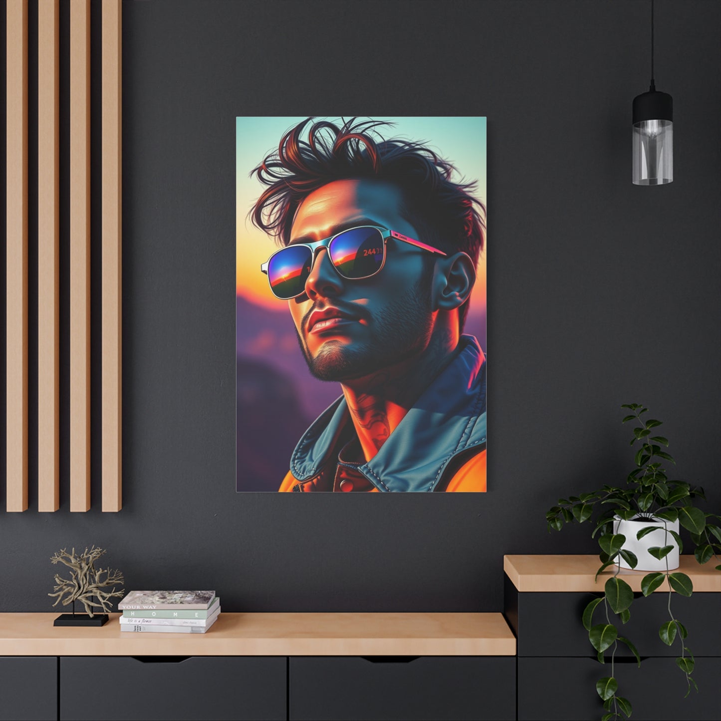 Chic Gentlemans Display Wall Art & Canvas Print